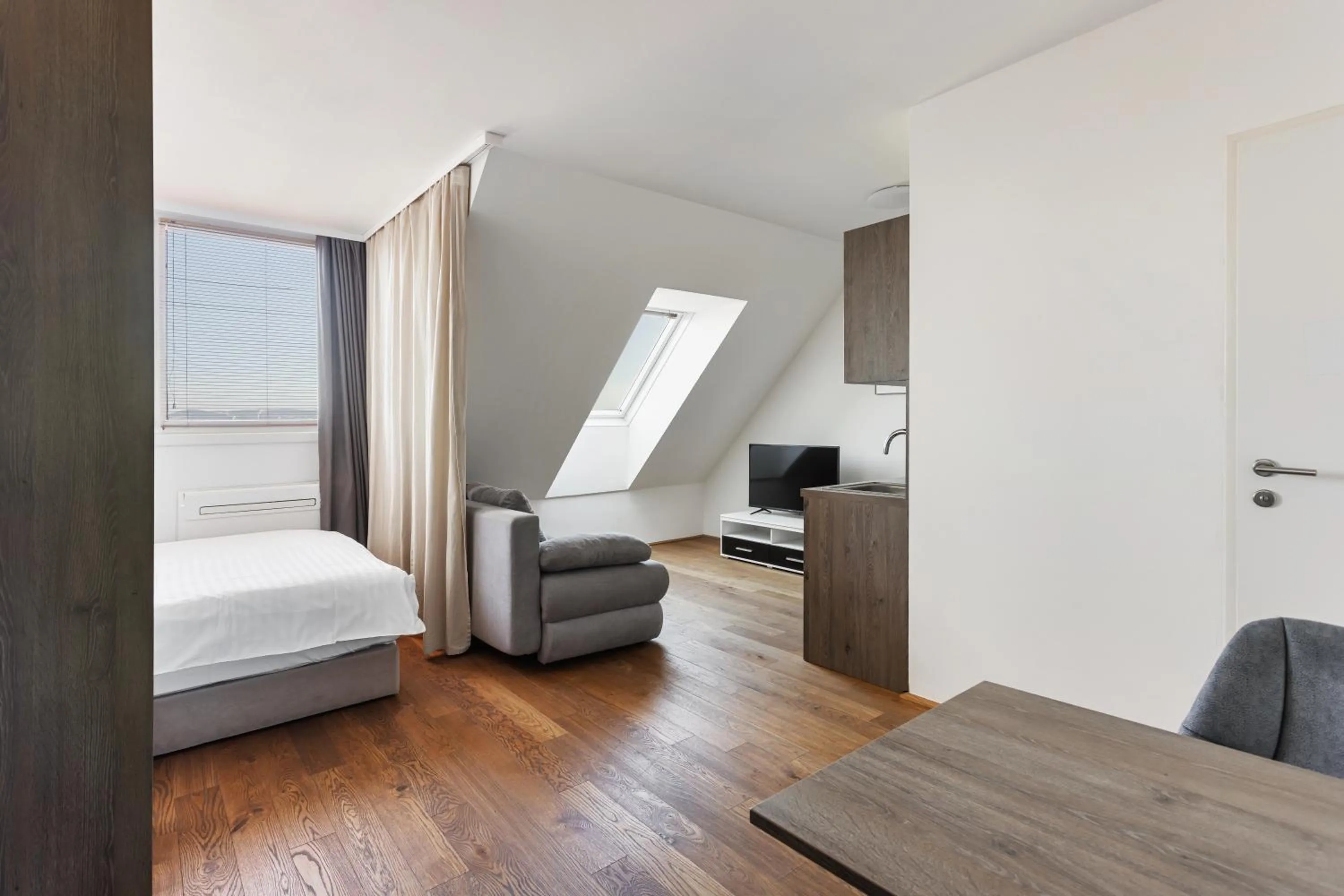 Bed in Hotel Triester