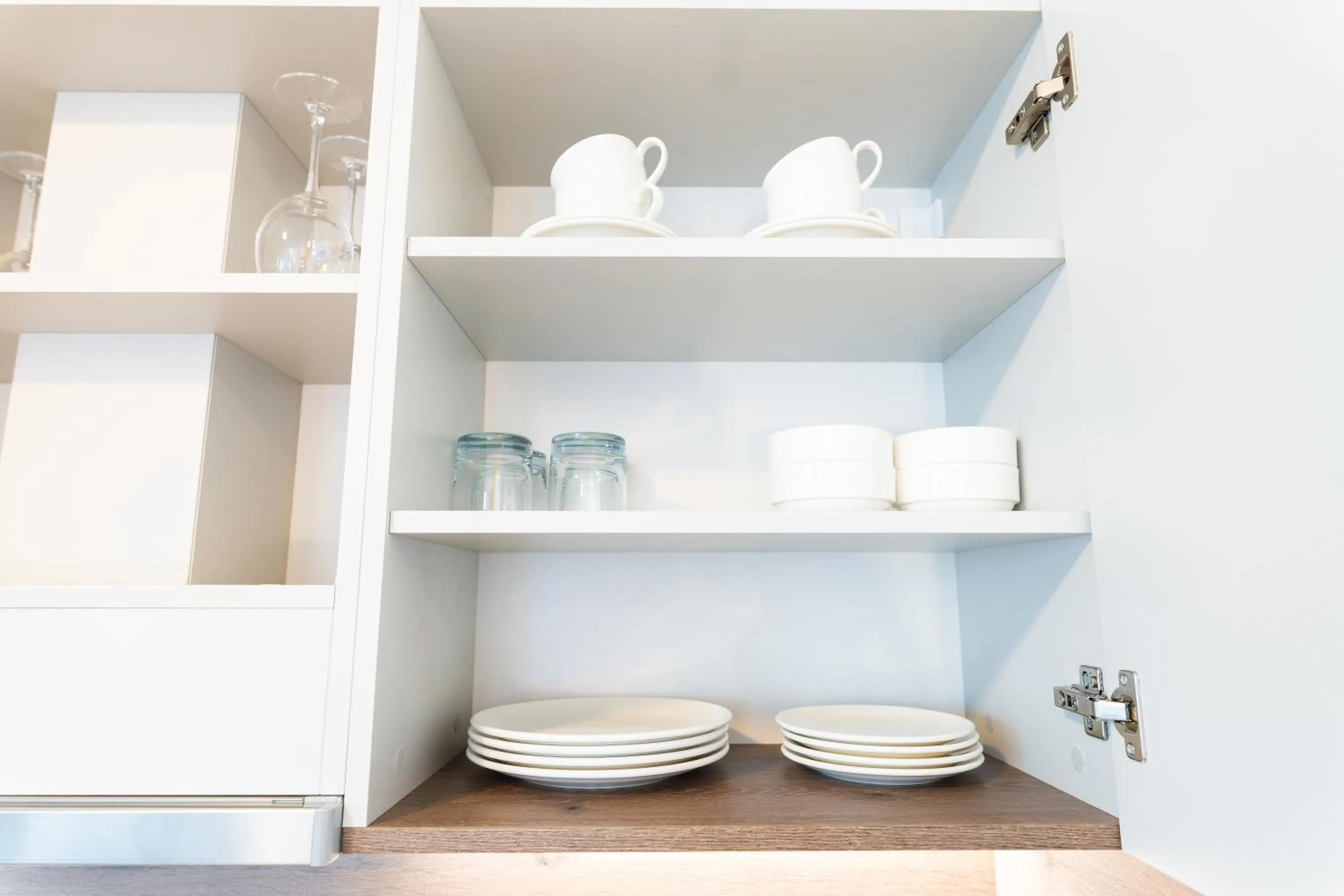 Kitchen or kitchenette in Hotel Triester