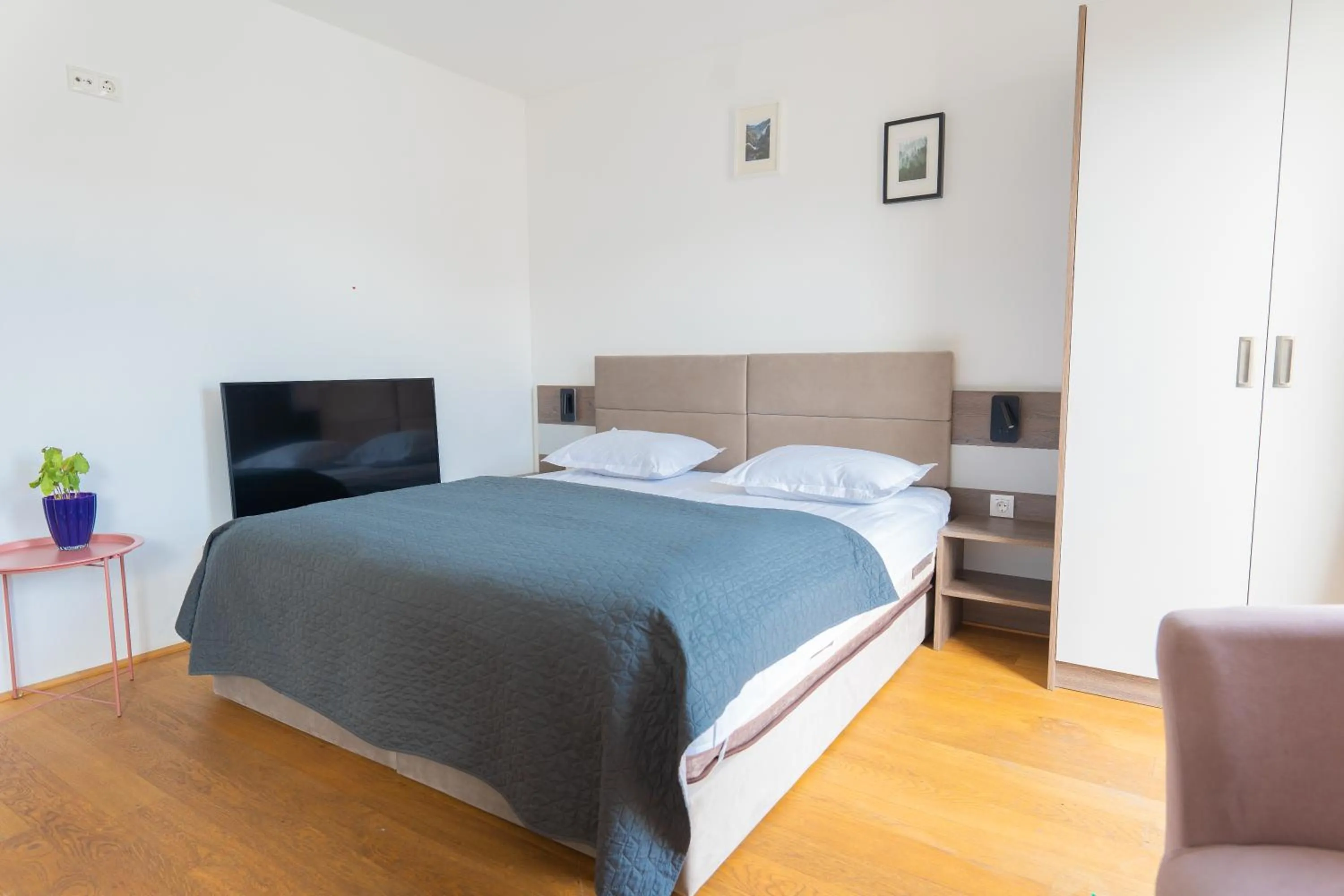 Bed in Hotel Triester