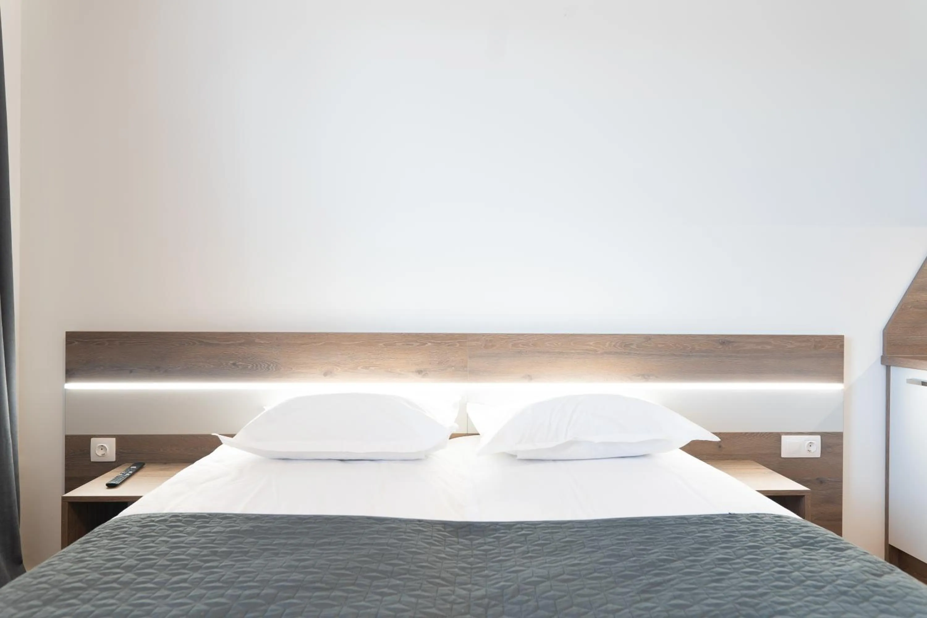 Bed in Hotel Triester