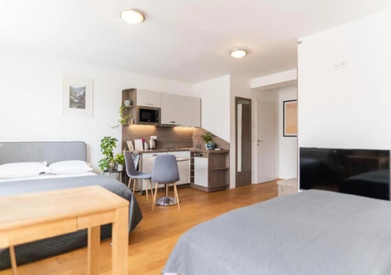 Bed in Hotel Triester