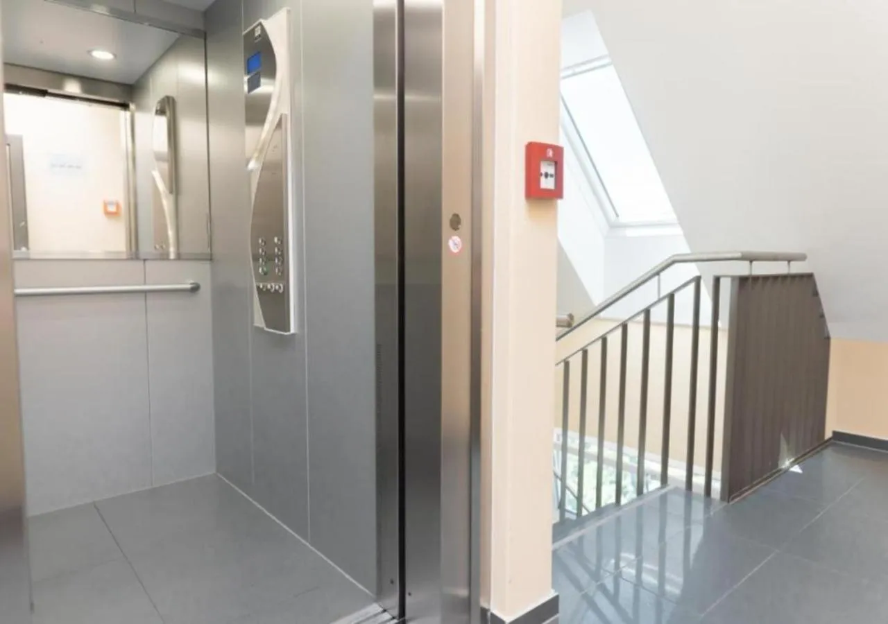 elevator in Hotel Triester