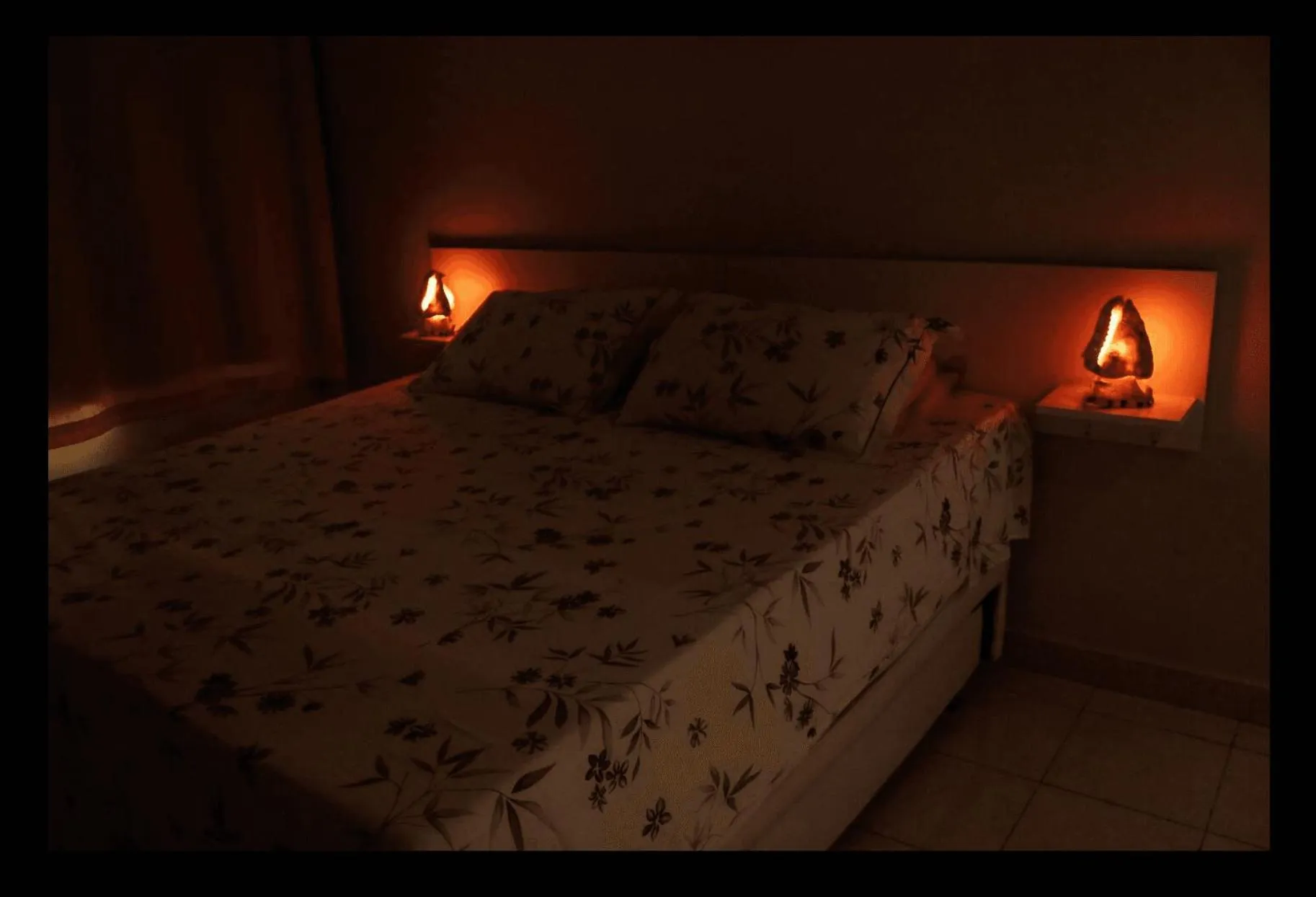 Bed in Copacabana Vista Mar Studio