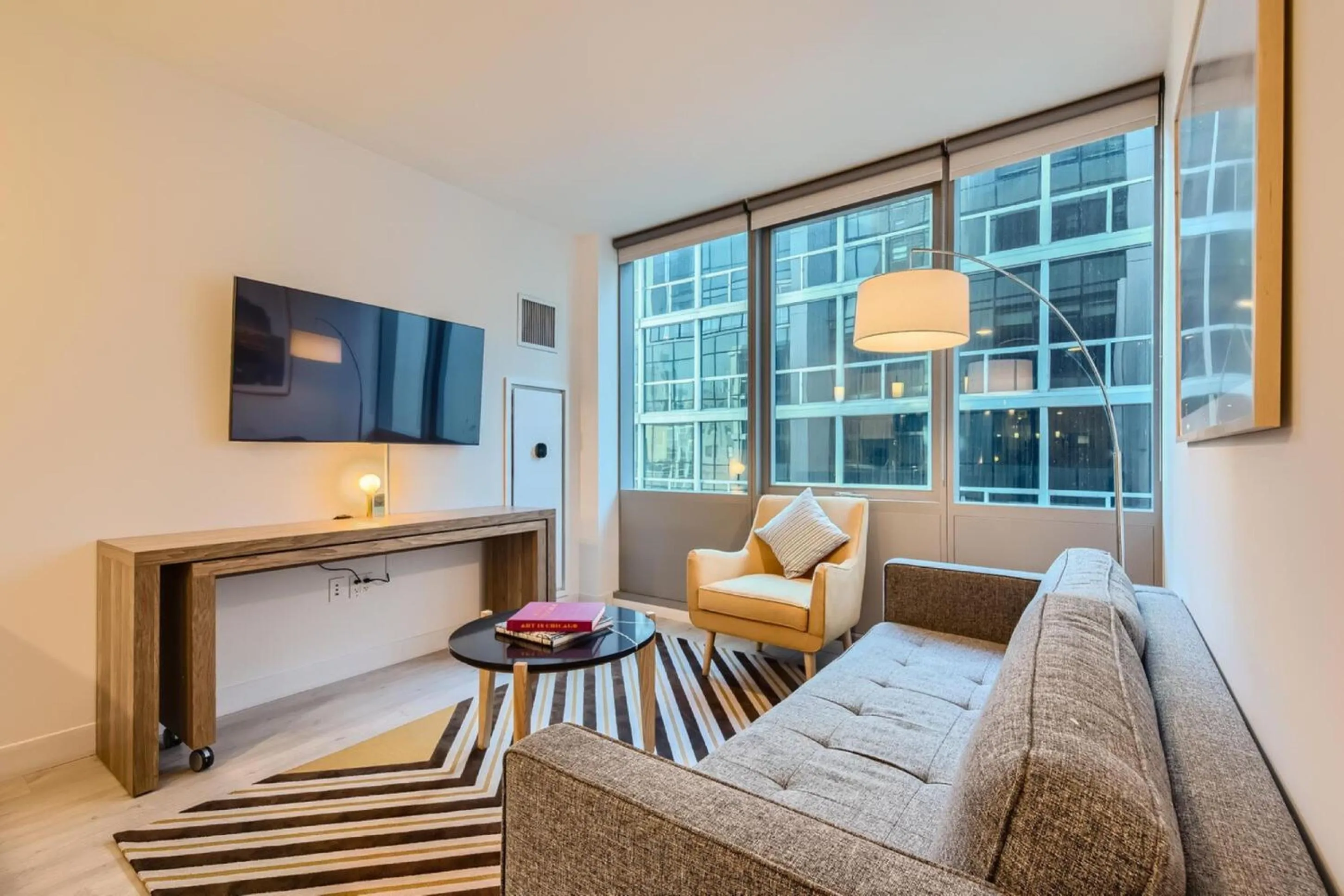 Living room in Sentral Michigan Avenue