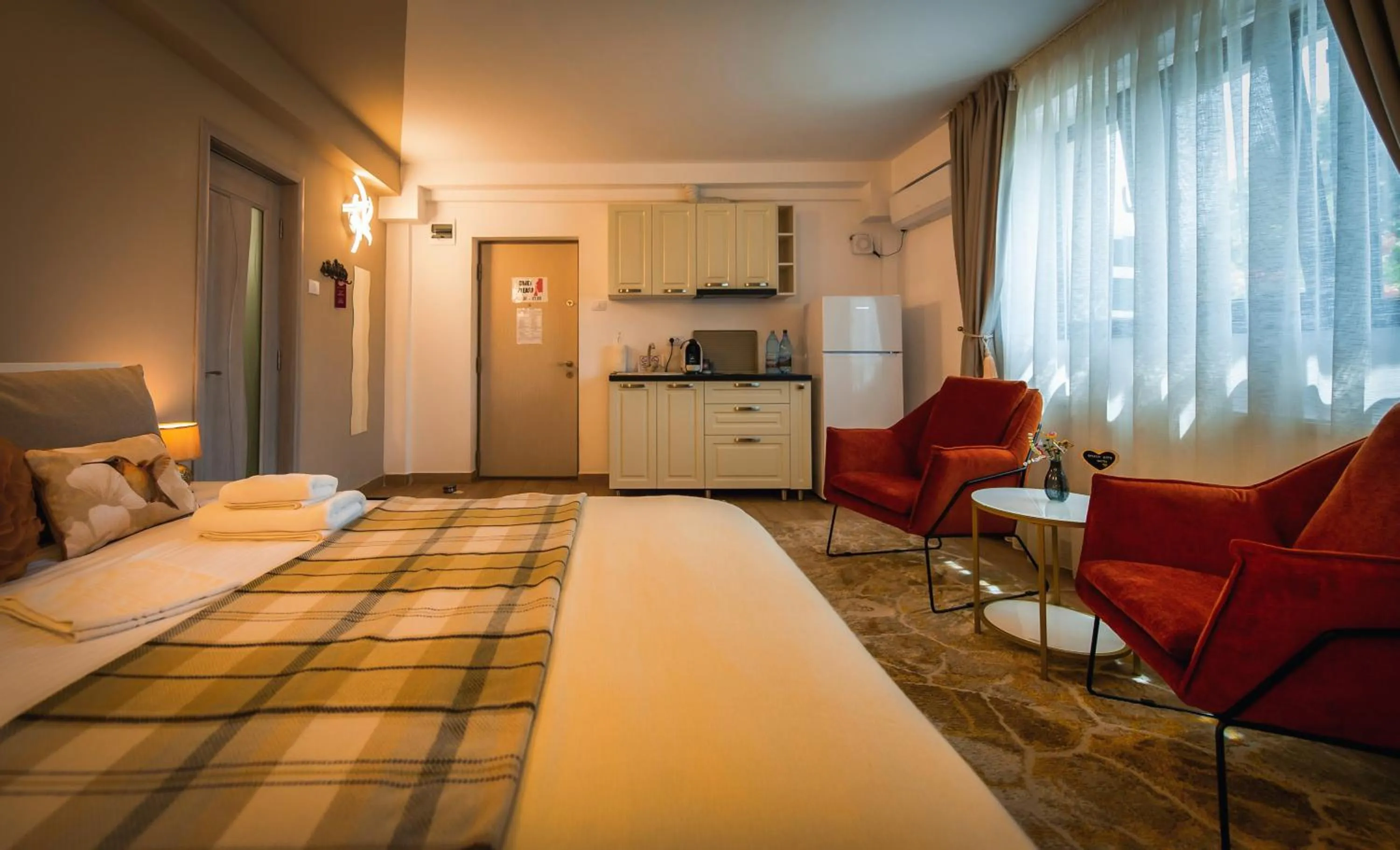 View (from property/room), Bed in AMADA CITY CENTER