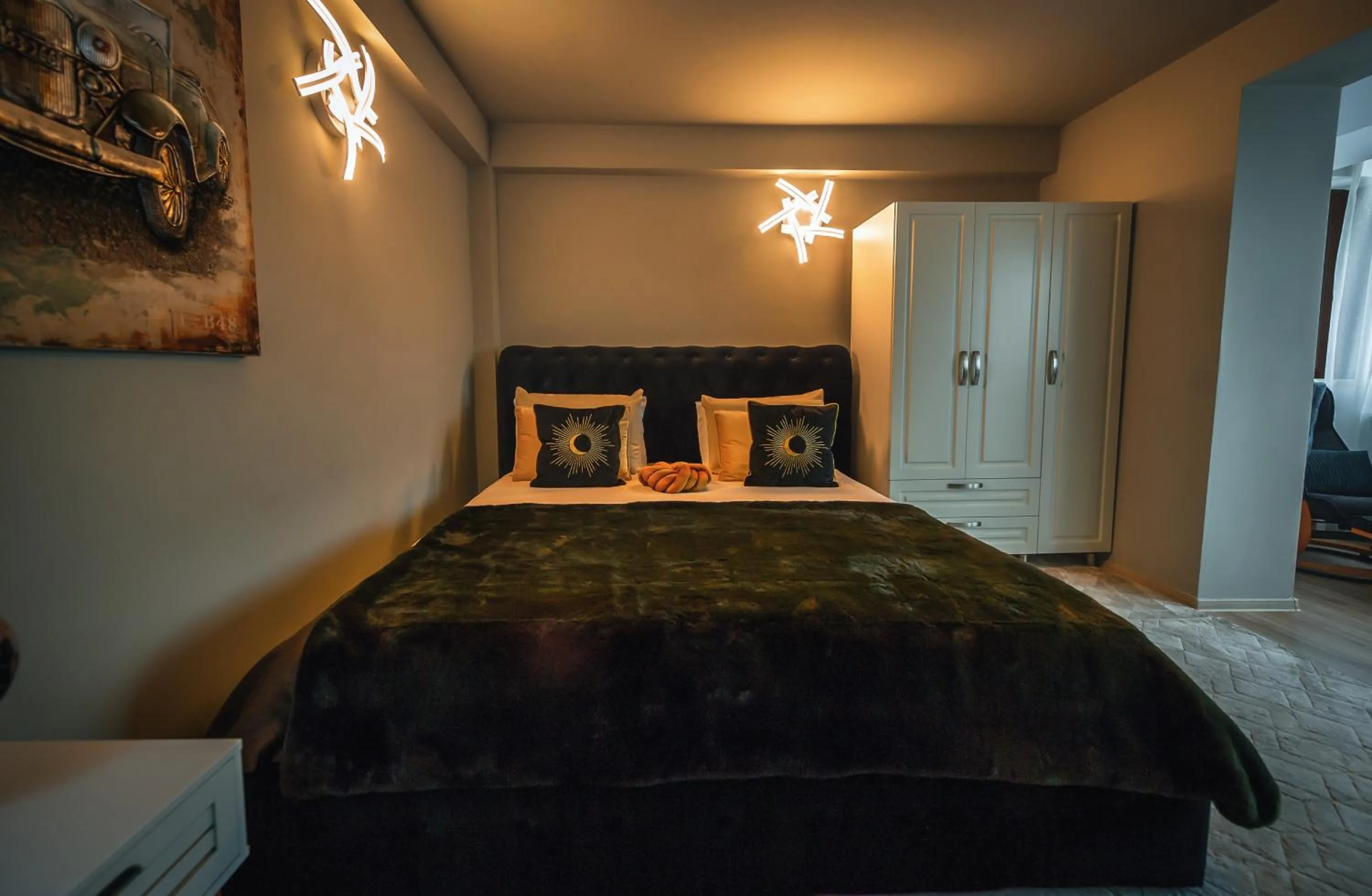 Bed in AMADA CITY CENTER