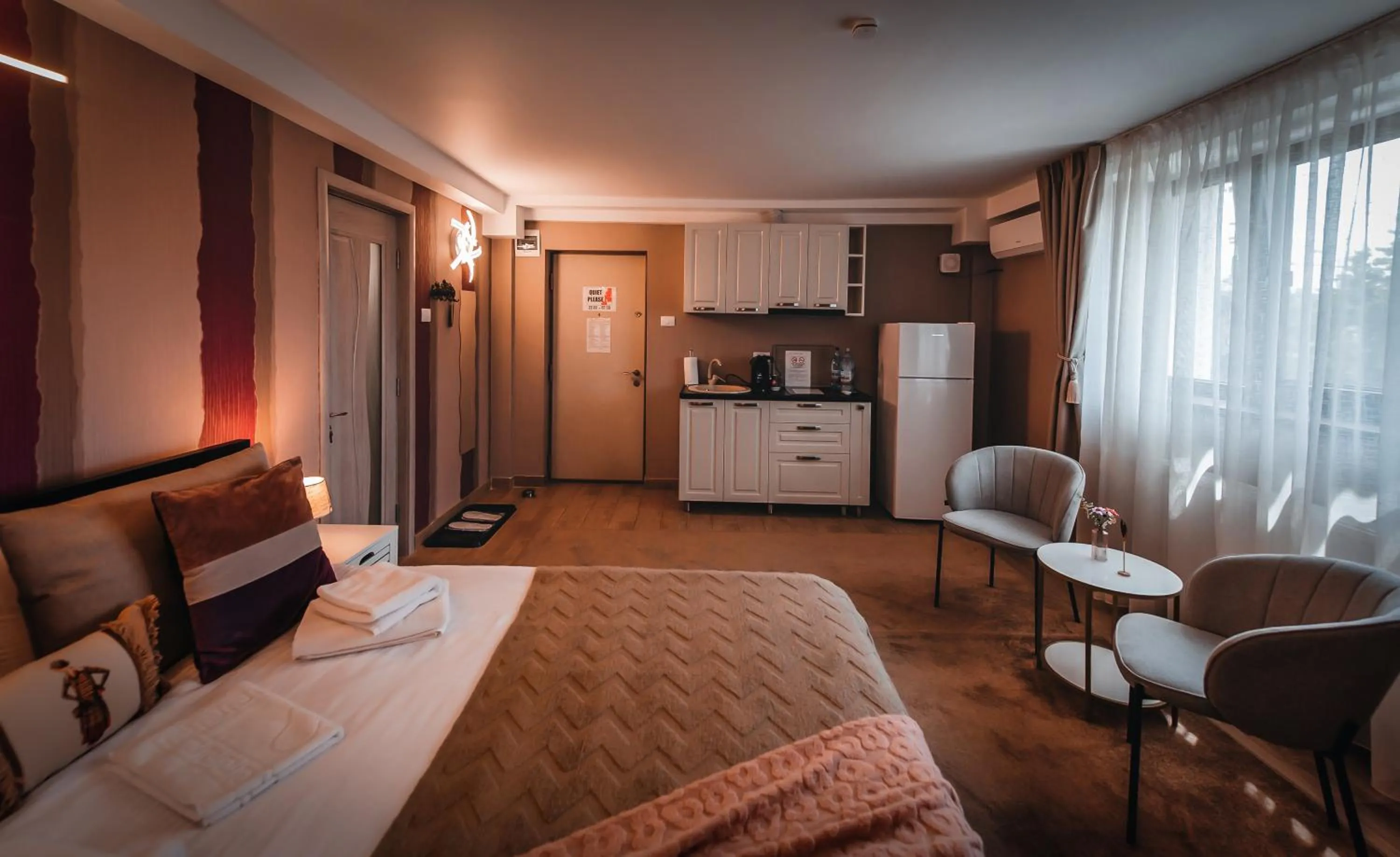 View (from property/room), Bed in AMADA CITY CENTER