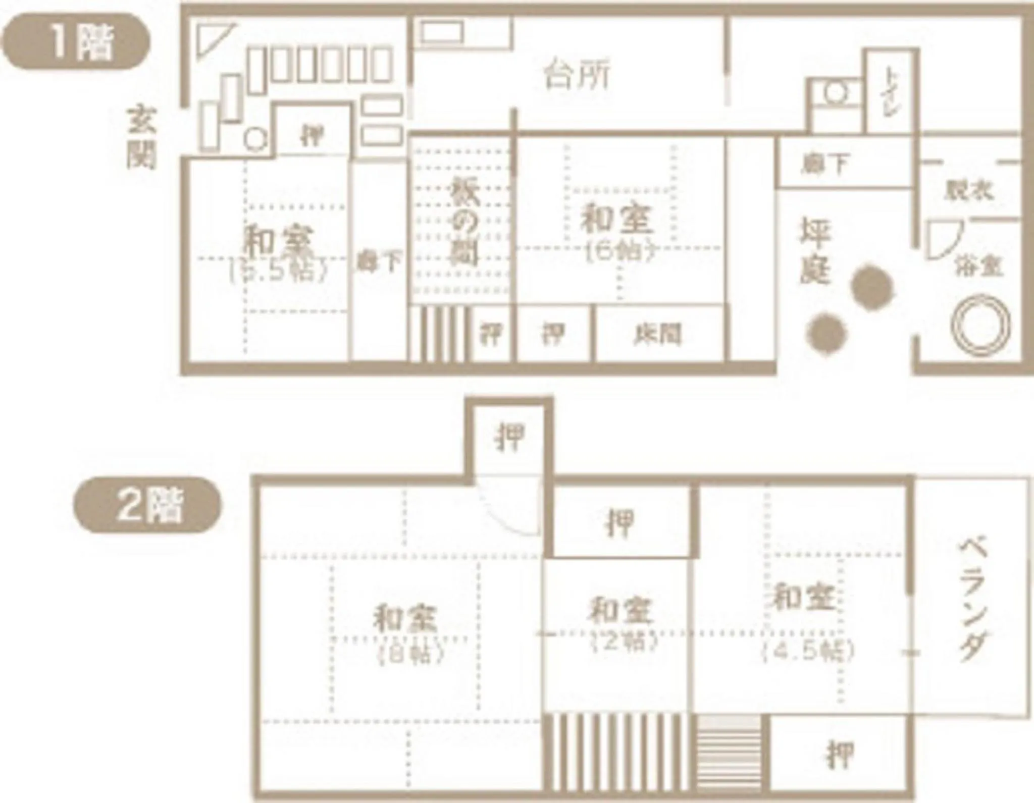Floor plan in naokonoza Bettei Umekoji