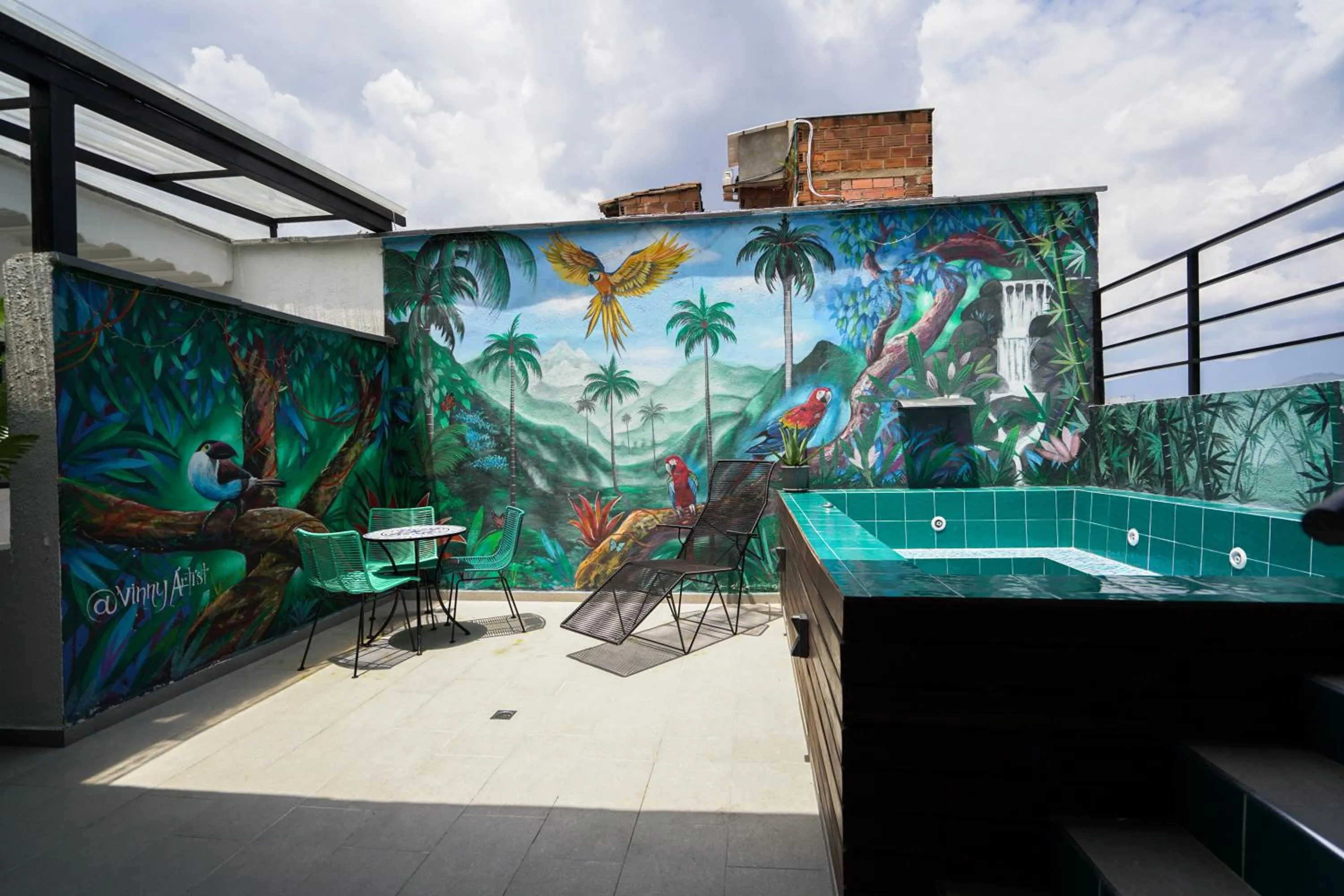 Balcony/Terrace in Hotel Medallo City