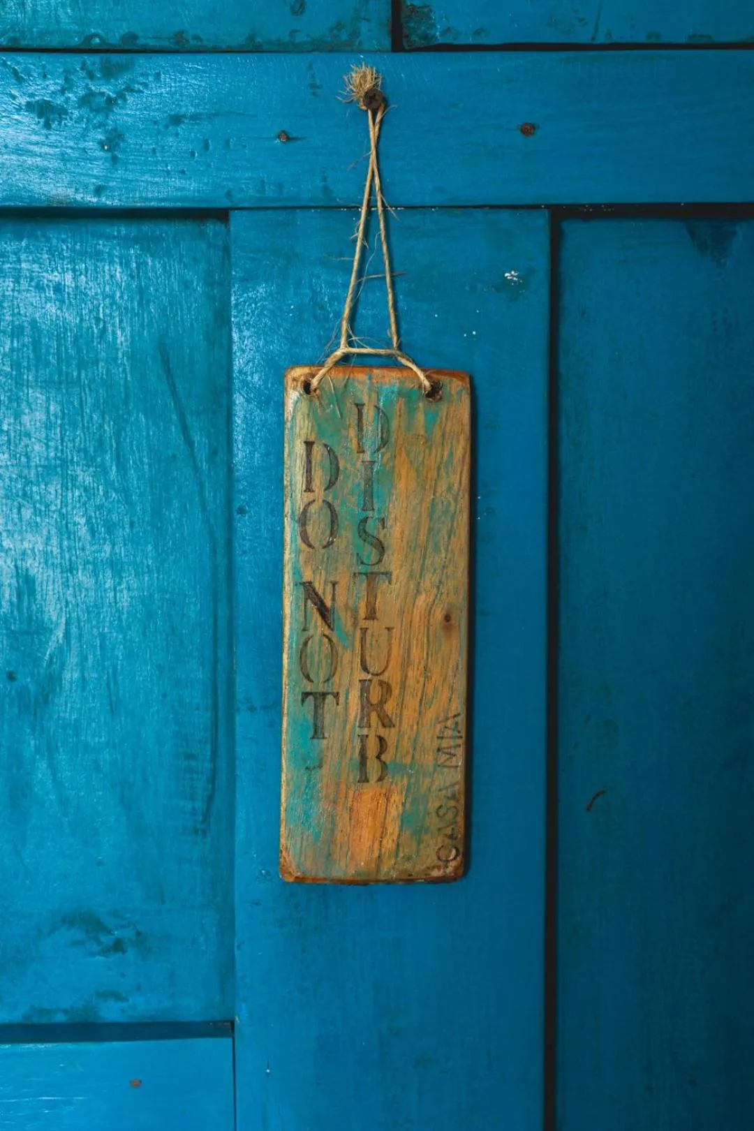 Text overlay in Casa Mia El Cuyo Eco Beach Boutique Hotel