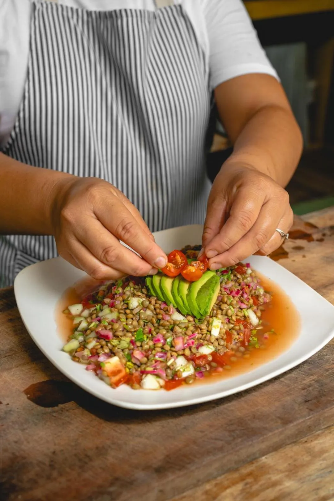 Restaurant/places to eat in Casa Mia El Cuyo Eco Beach Boutique Hotel