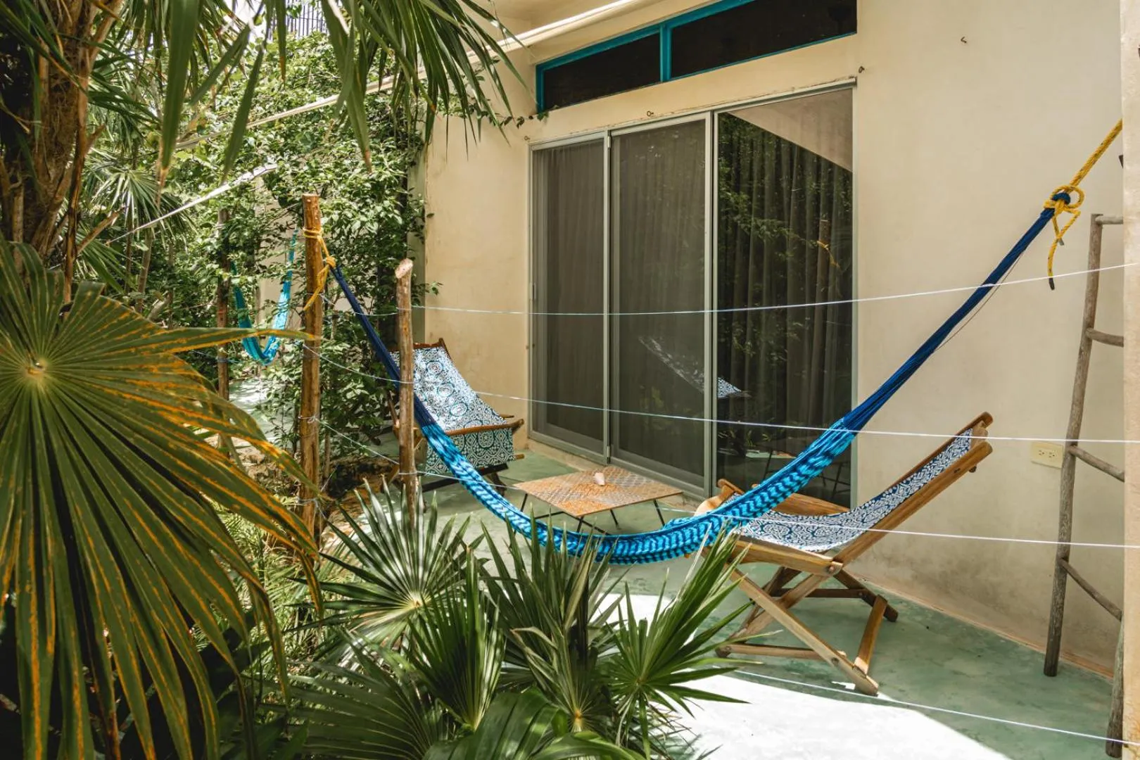 Balcony/Terrace in Casa Mia El Cuyo Eco Beach Boutique Hotel