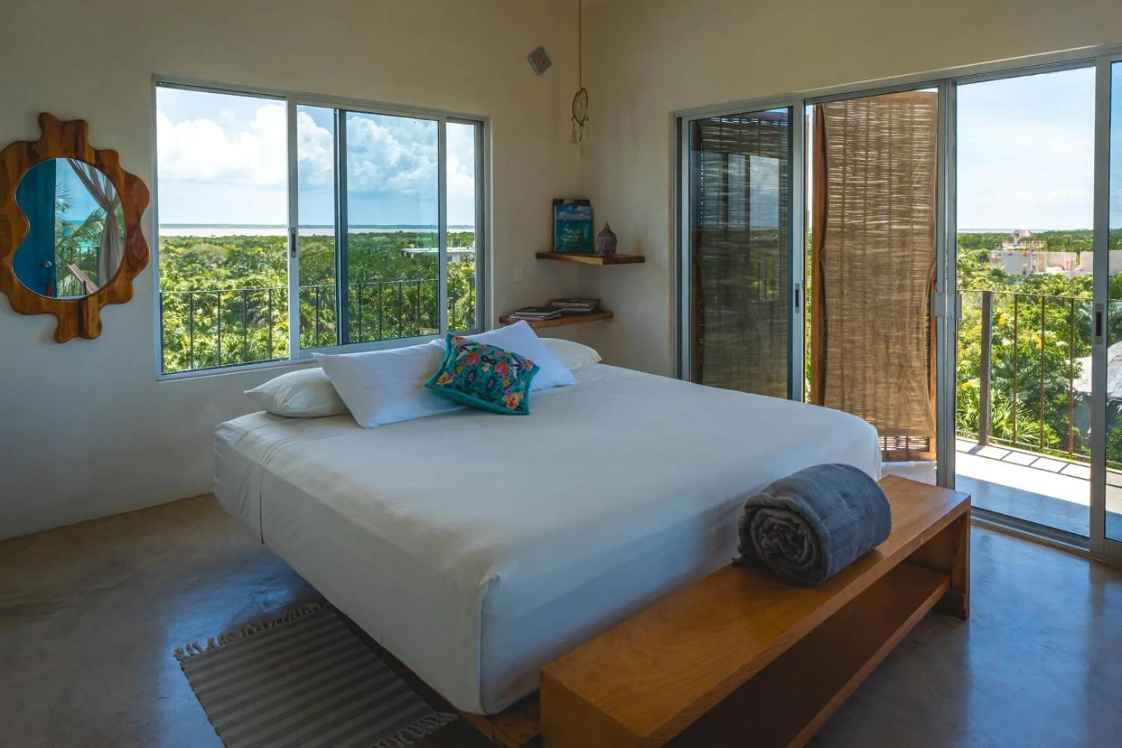 Bedroom, Bed in Casa Mia El Cuyo Eco Beach Boutique Hotel
