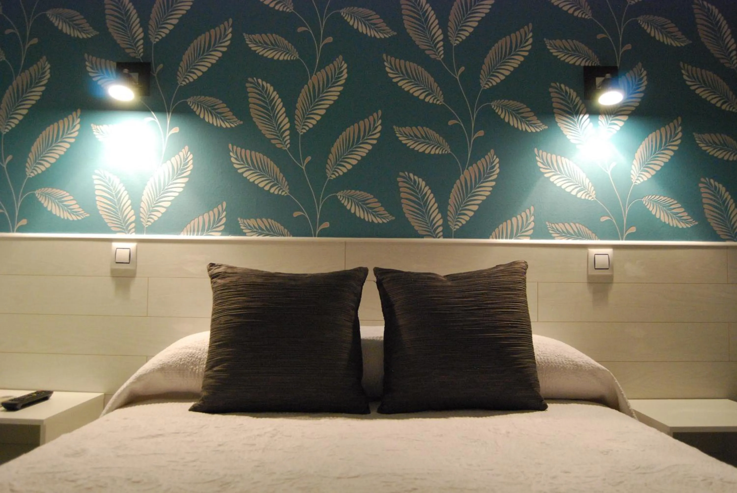 Decorative detail, Bed in Hostal PETITE MAMAN