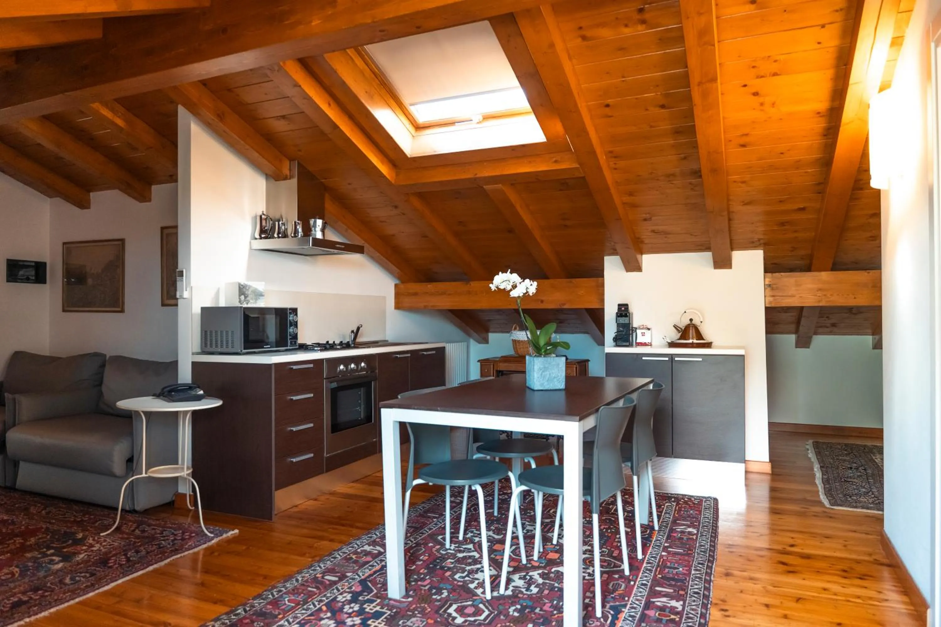 Living room in Hotel Ristorante La Quartina