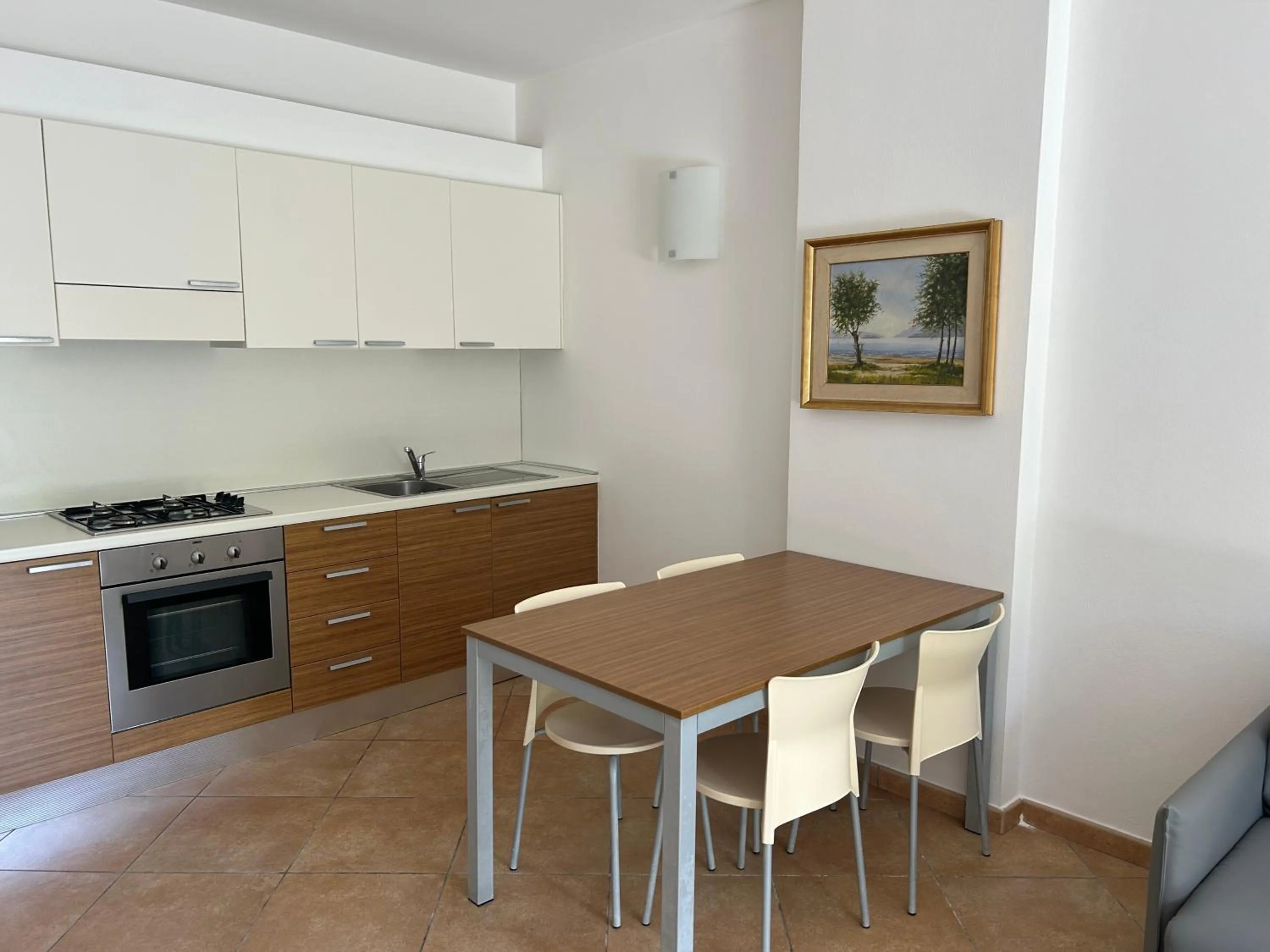 Kitchen or kitchenette in Hotel Ristorante La Quartina