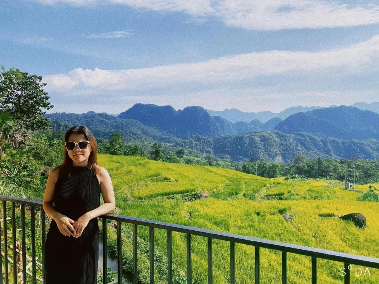 Balcony/Terrace in Pu Luong May Home & Cafe