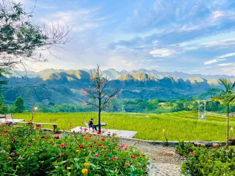 Garden in Pu Luong May Home & Cafe