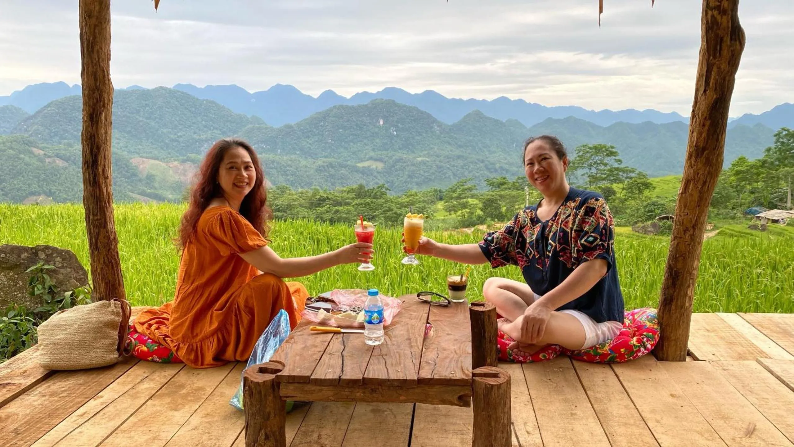 Garden in Pu Luong May Home & Cafe