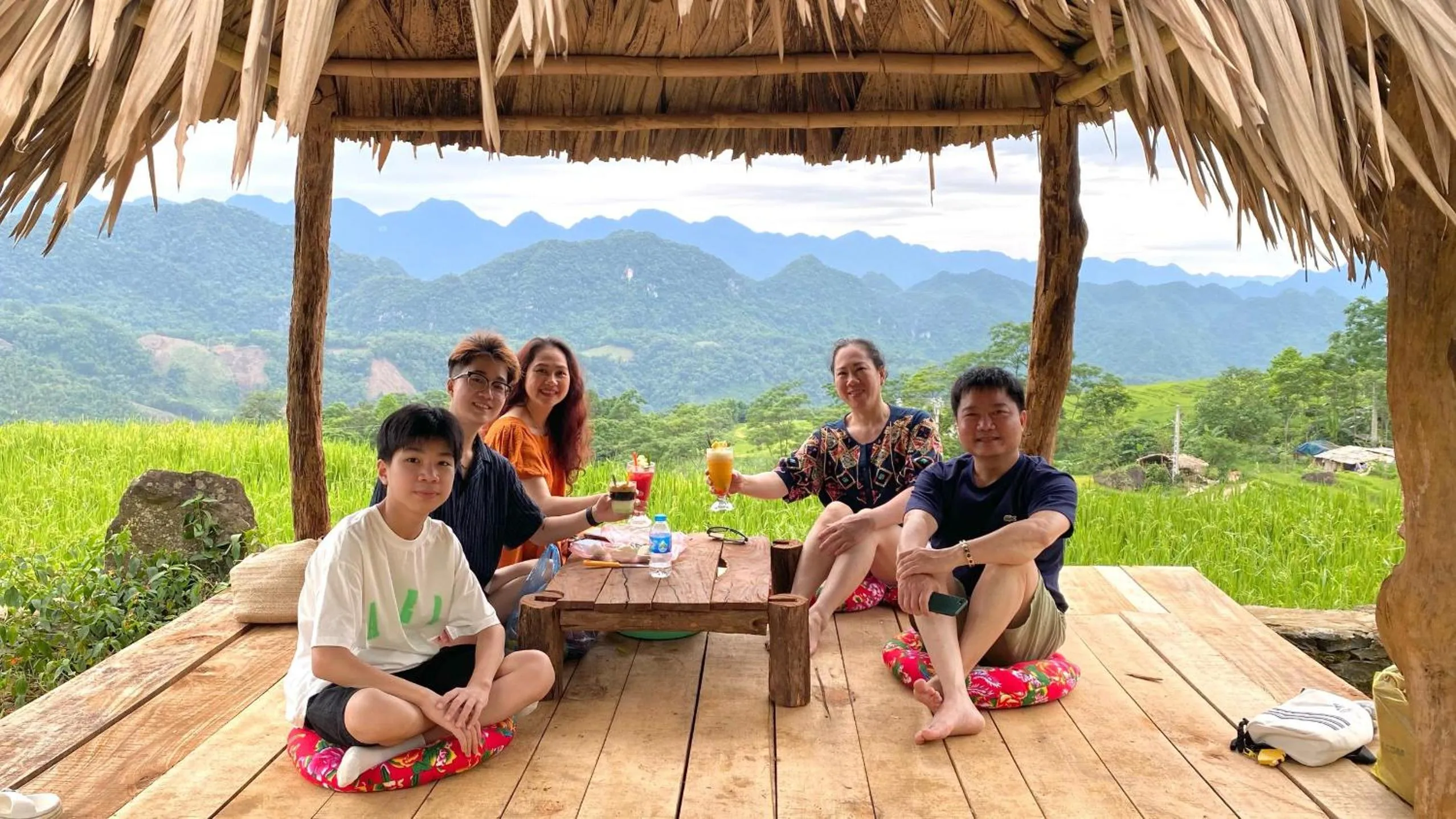 Garden in Pu Luong May Home & Cafe