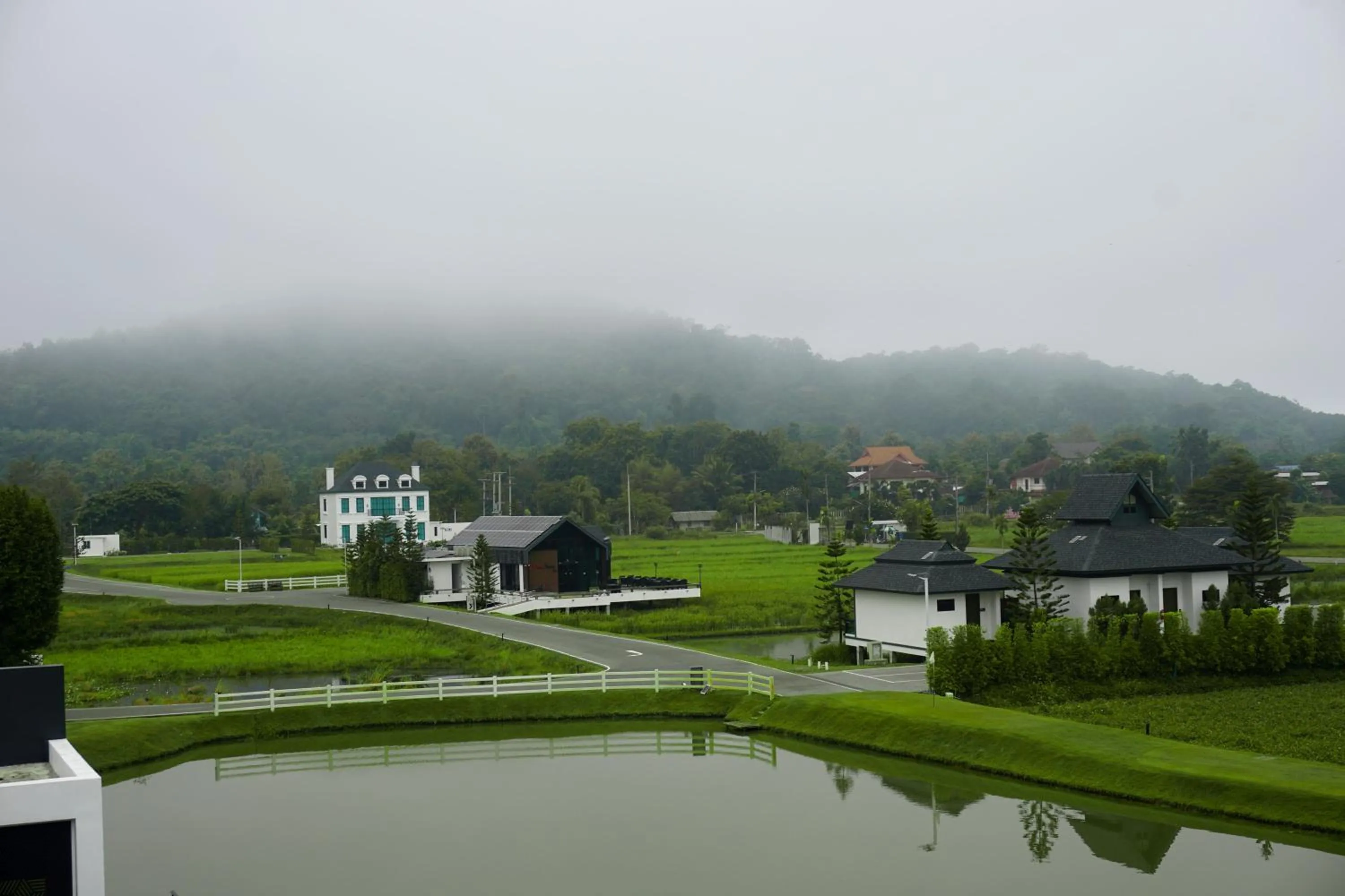 Property building in Pim Pool Villa Nan