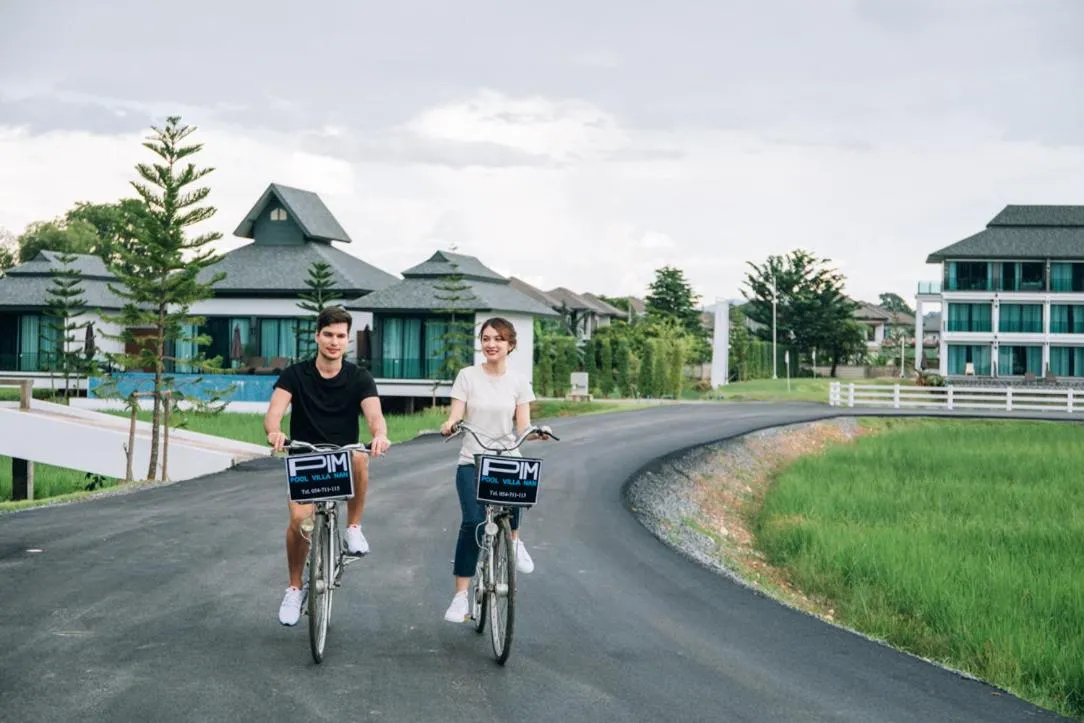 Cycling in Pim Pool Villa Nan