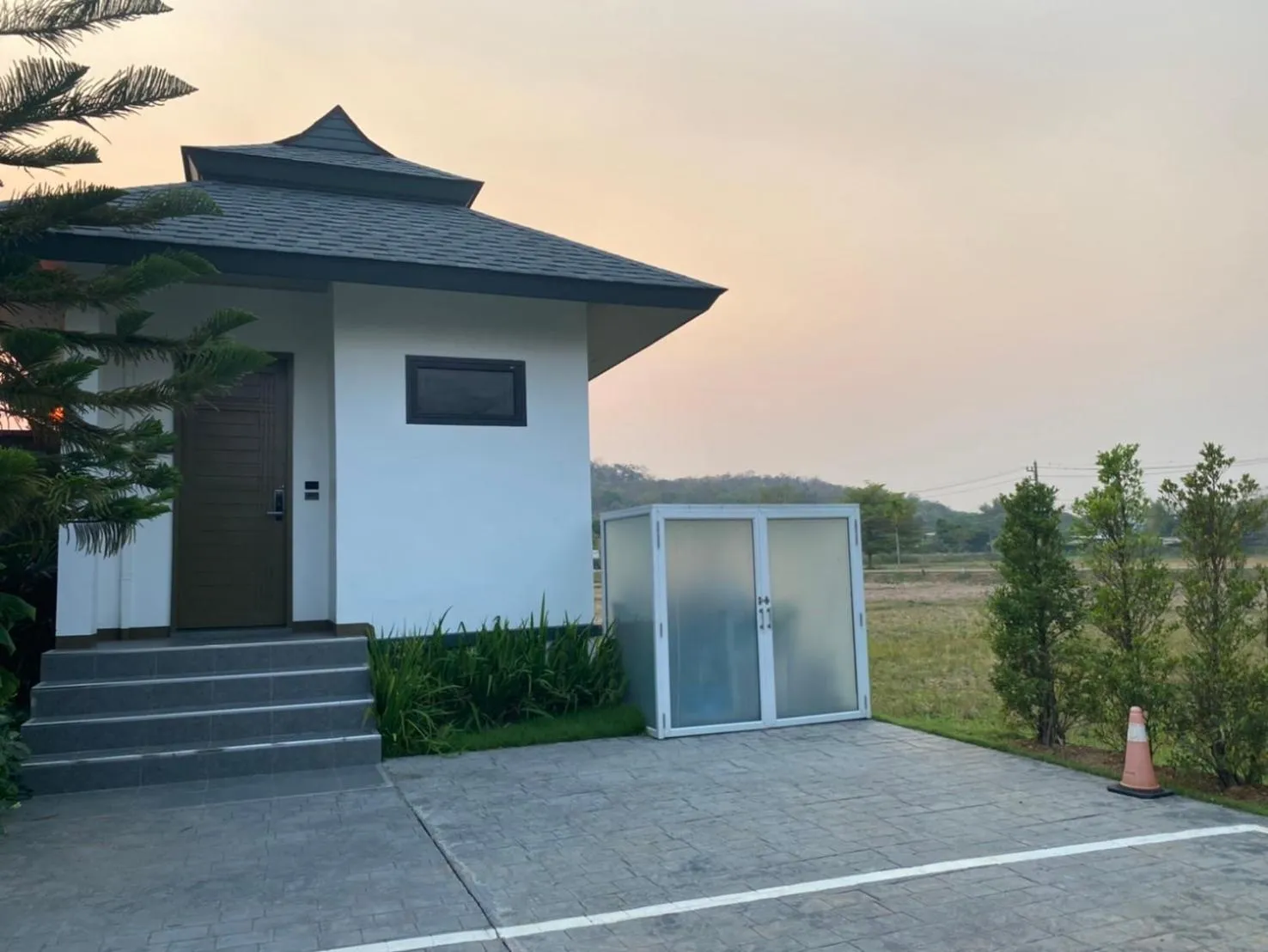 Property building in Pim Pool Villa Nan