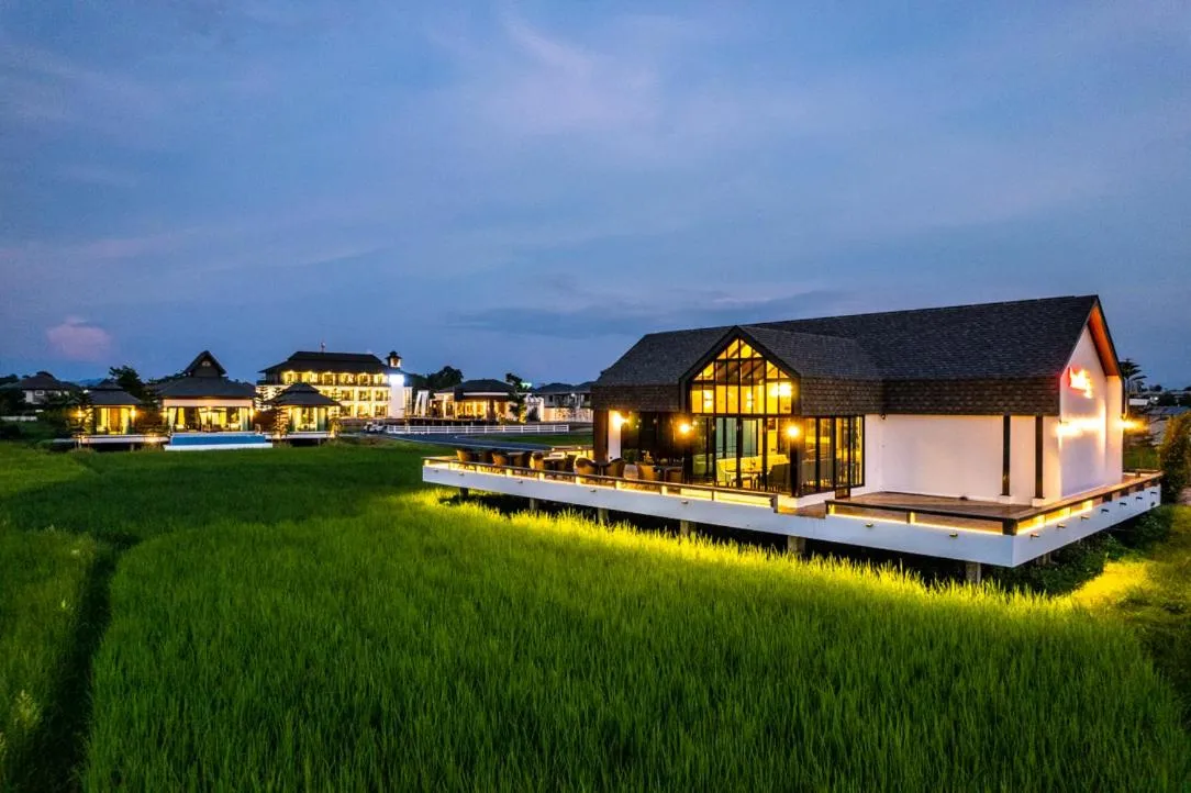 Property building in Pim Pool Villa Nan