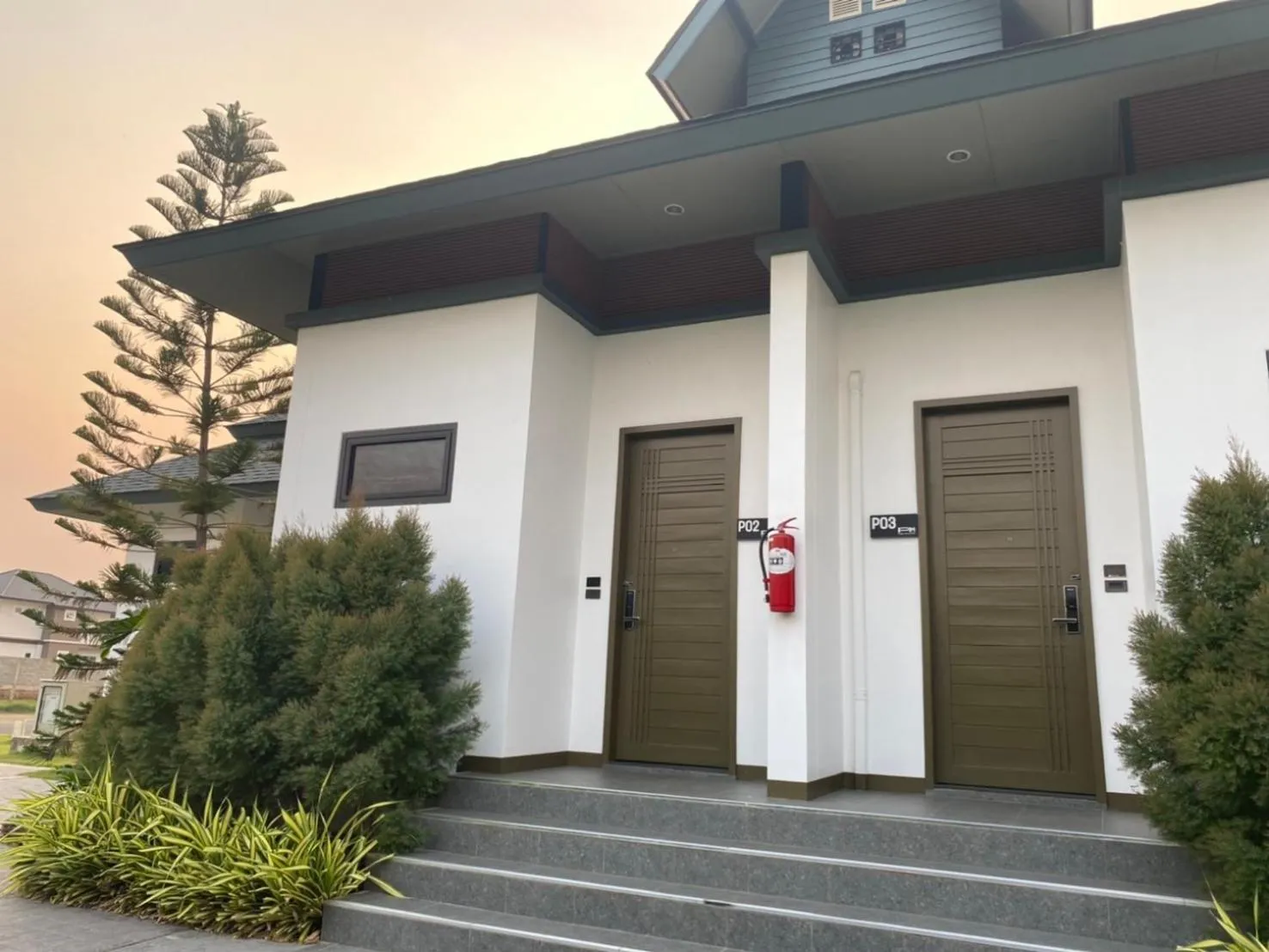 Property building in Pim Pool Villa Nan