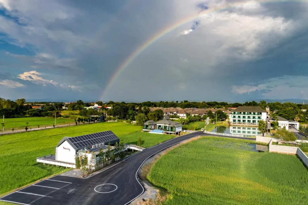 Property building in Pim Pool Villa Nan