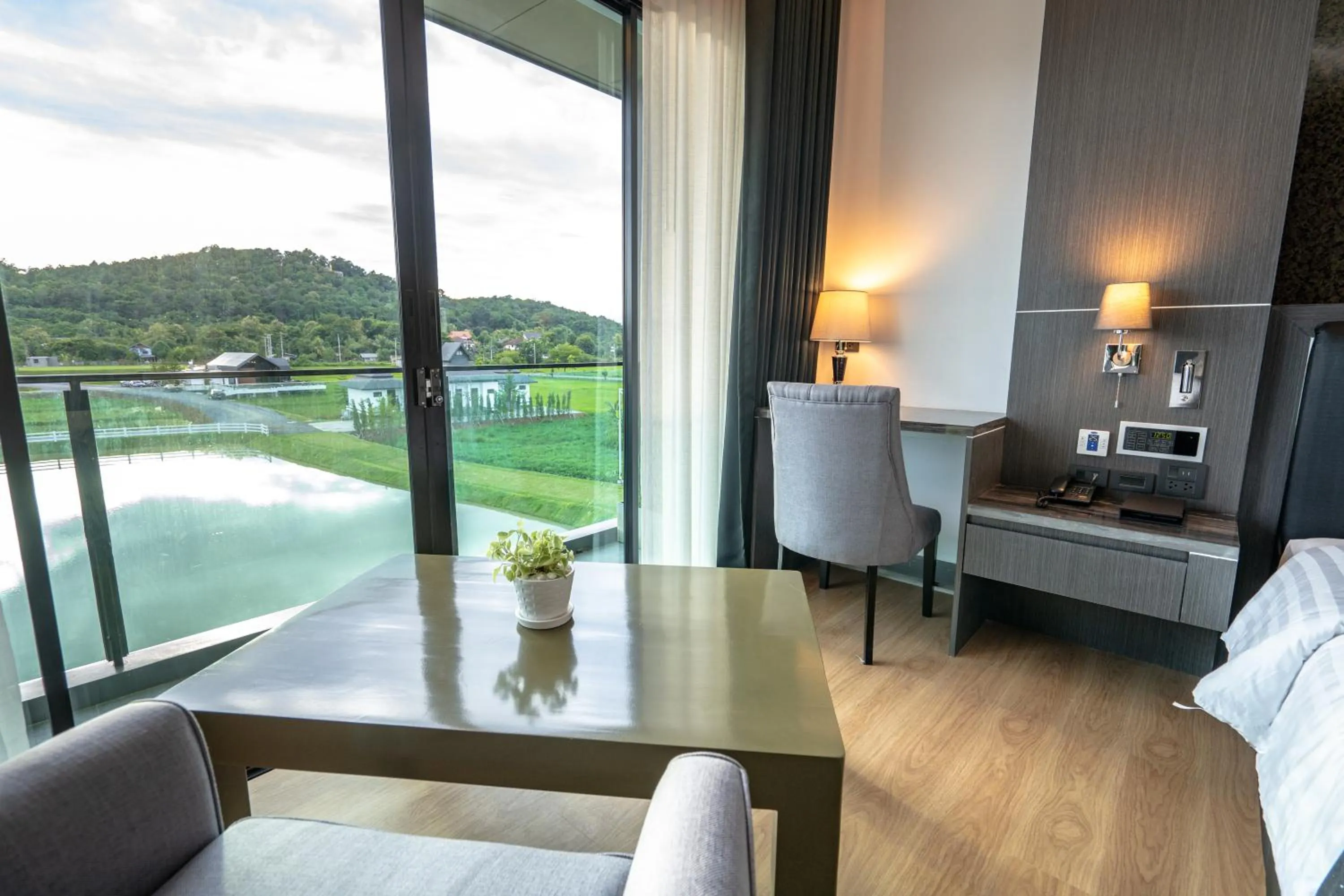 Property building in Pim Pool Villa Nan