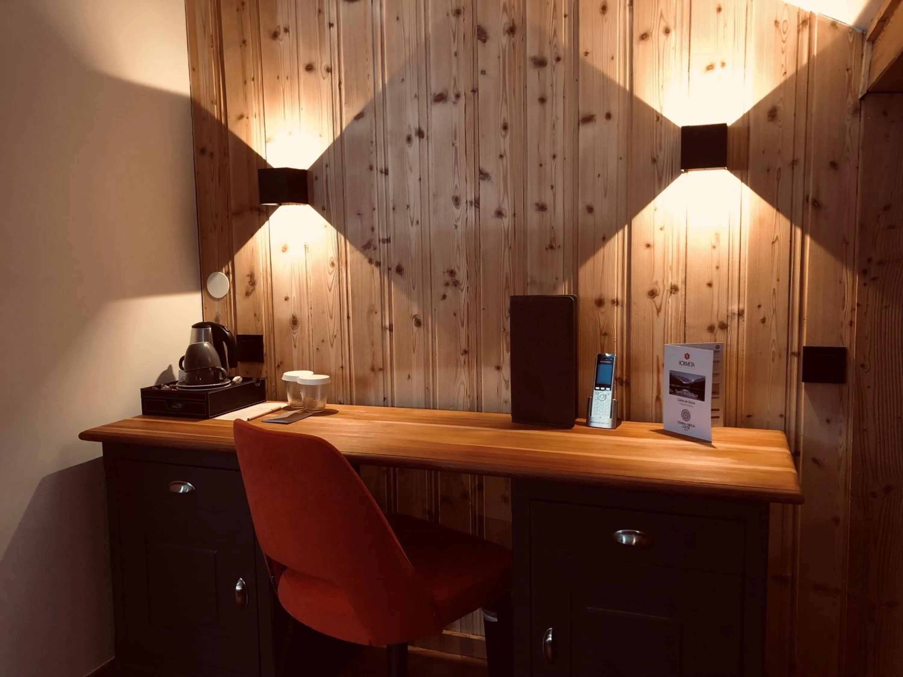 Seating area in Terra-Beka Lodge