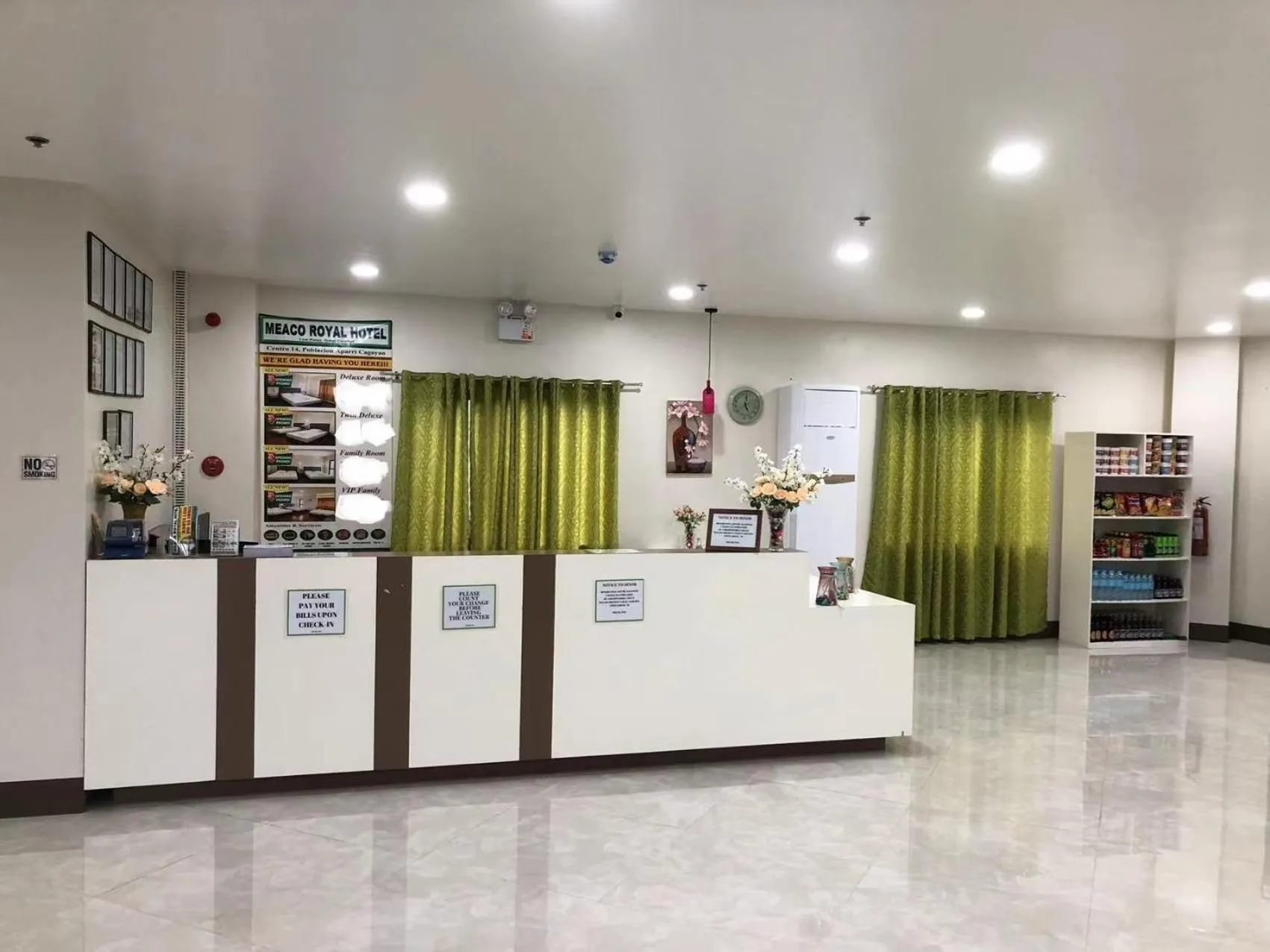 Lobby or reception in Meaco Royal Hotel- Aparri