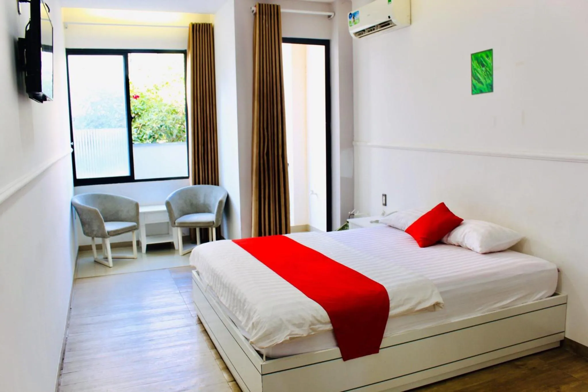 Bed in Khanh Linh Hotel