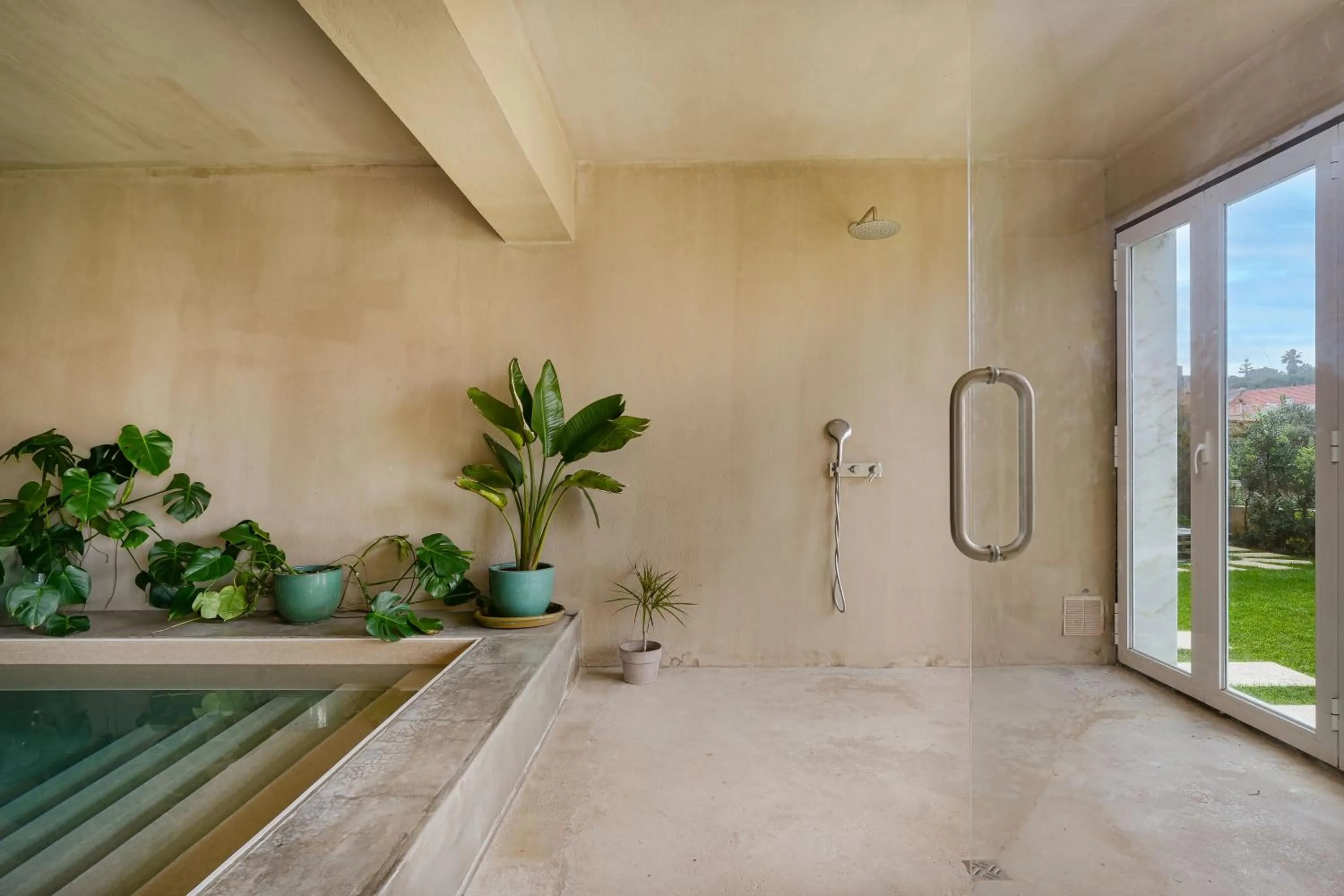 Living room in Azenhas do Mar Valley House