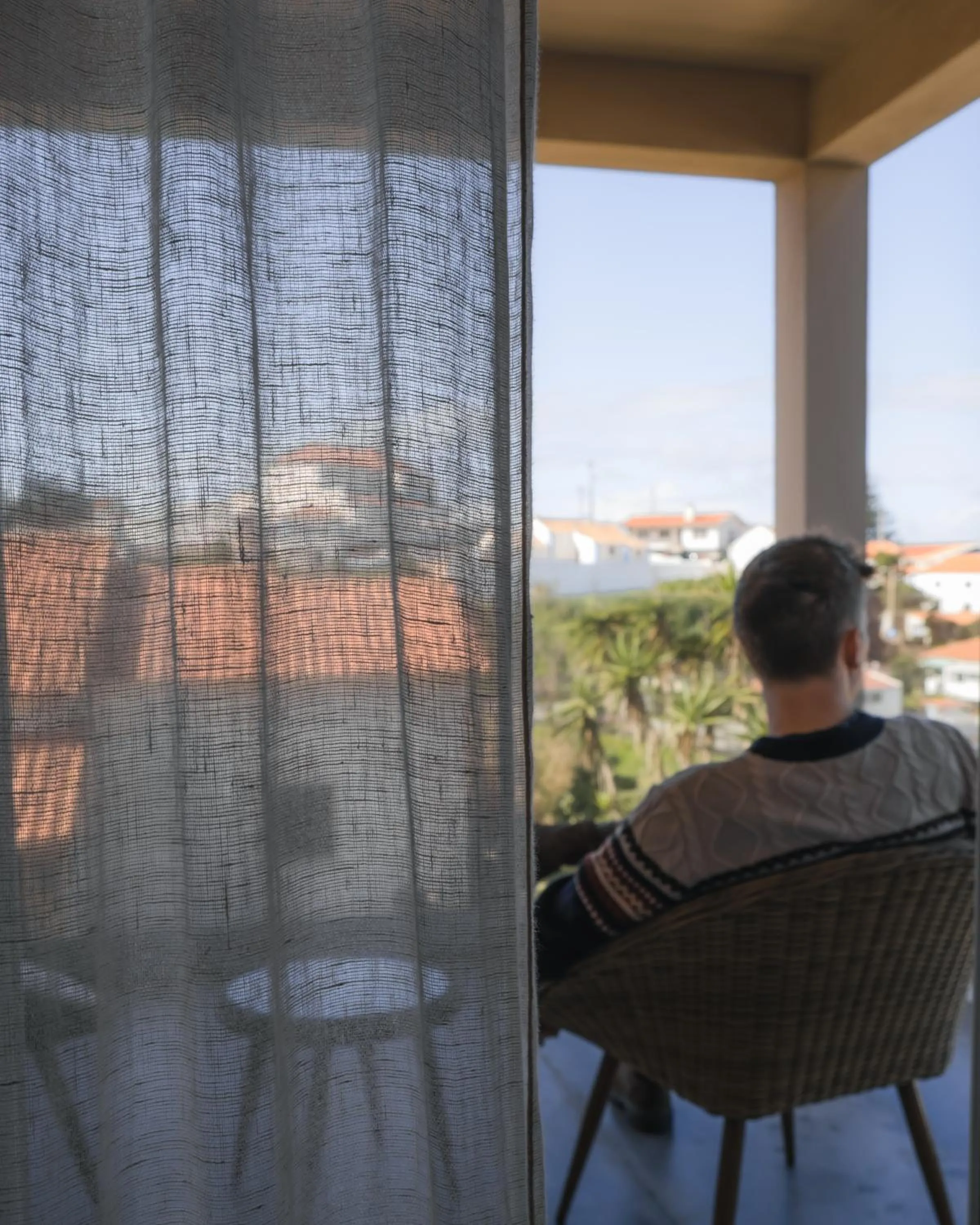 Balcony/Terrace in Azenhas do Mar Valley House