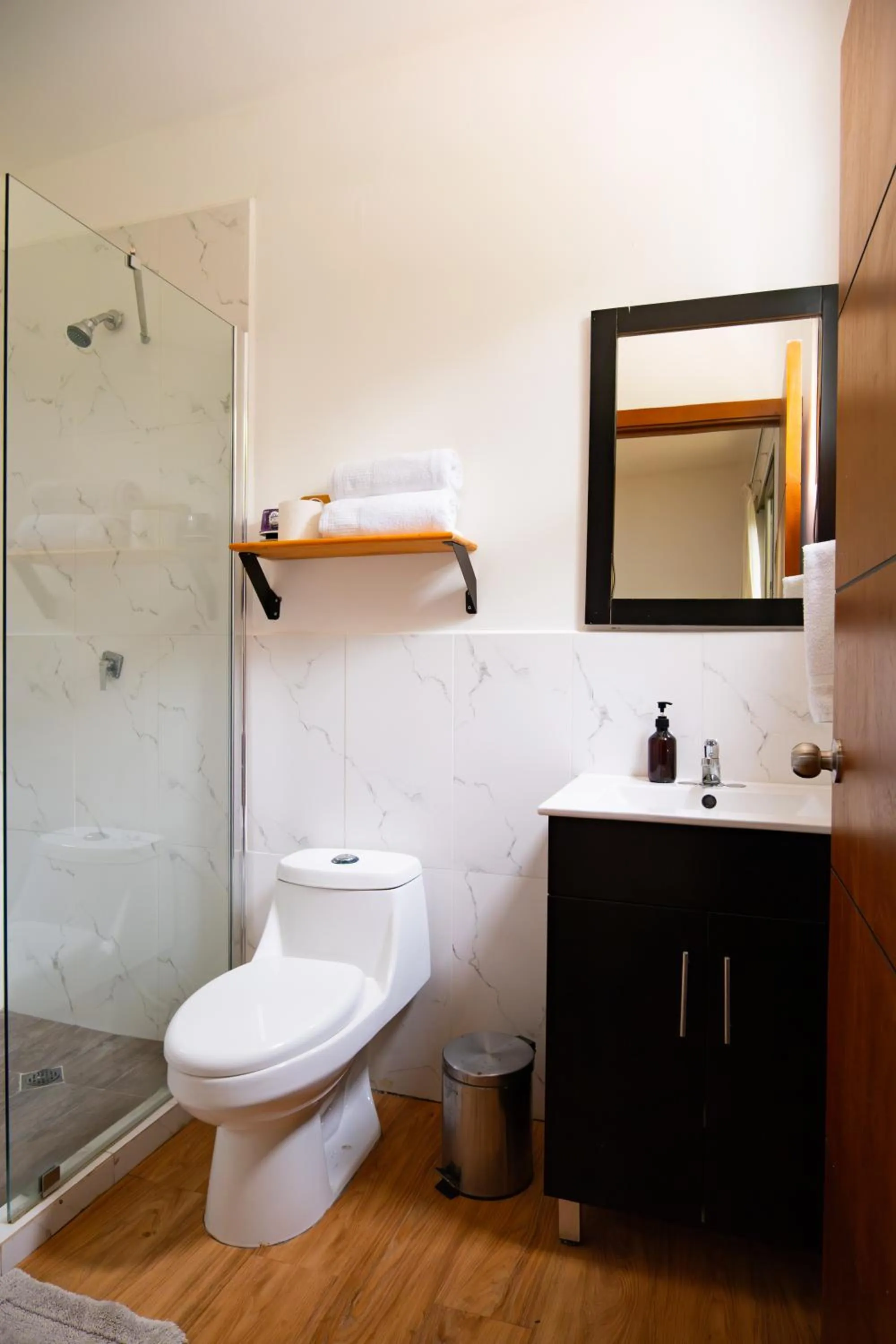 Bathroom in Equinoccio Hotel