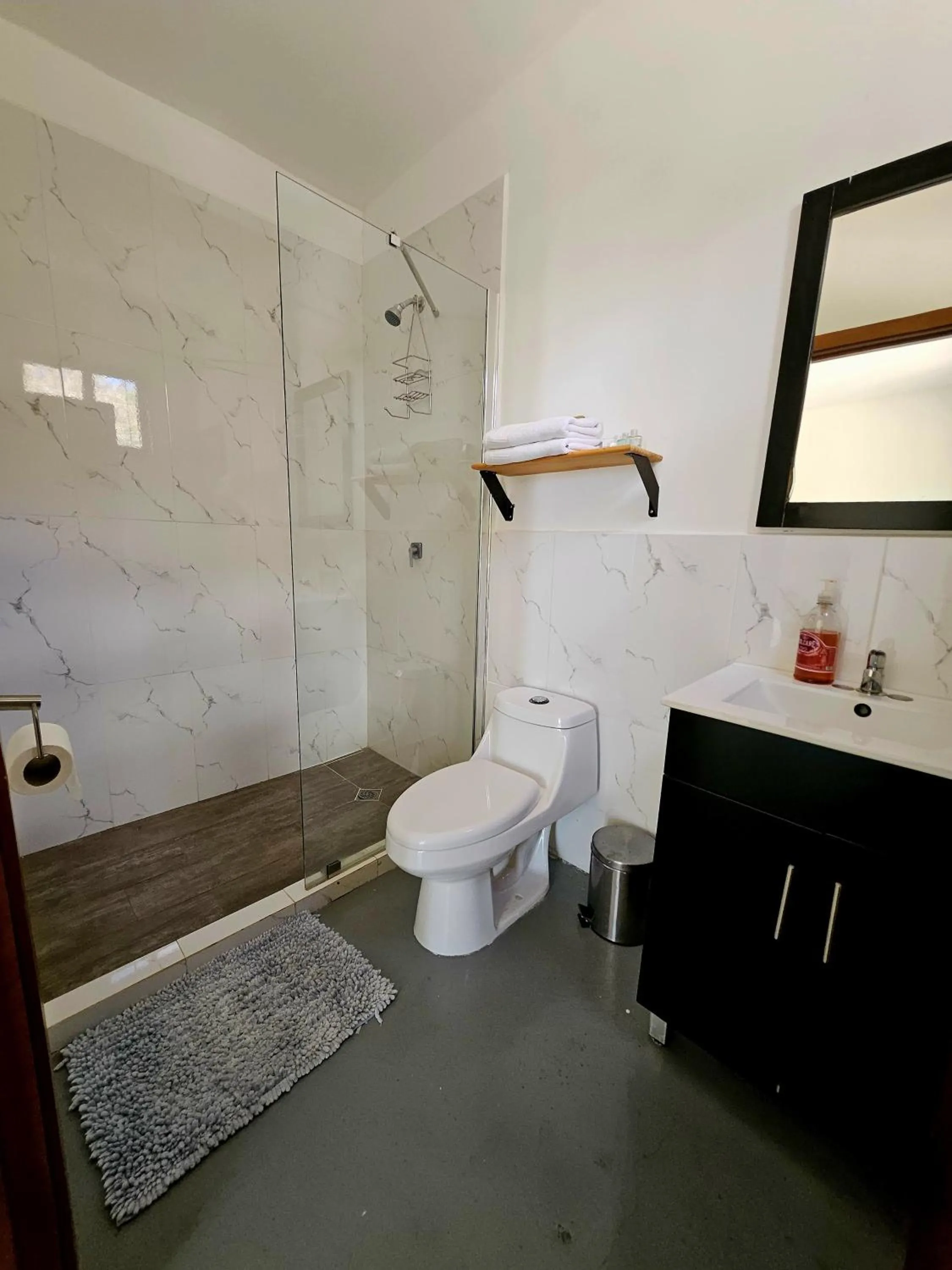 Bathroom in Equinoccio Hotel