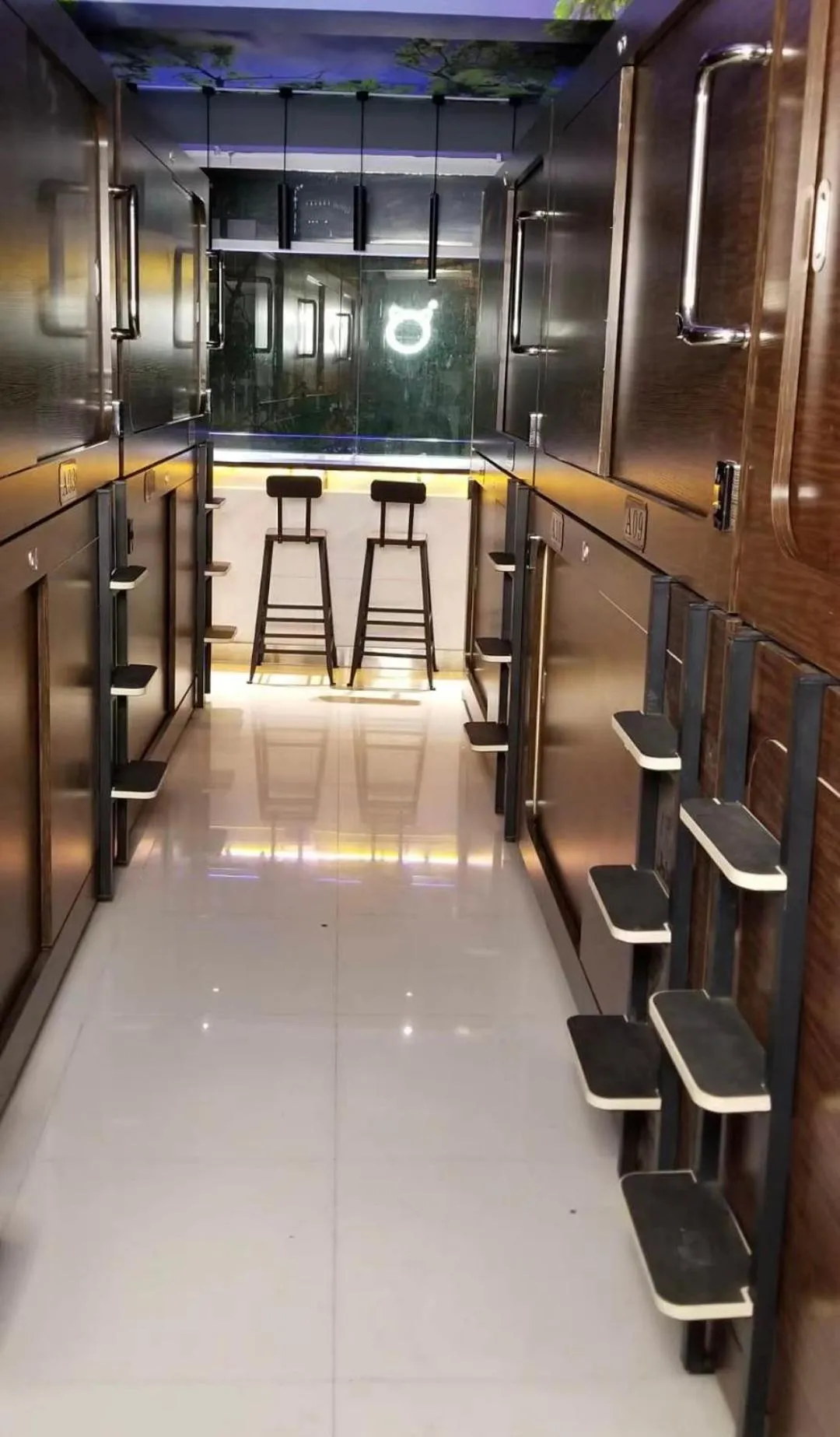 Bedroom in Sleep Cubee Hostel