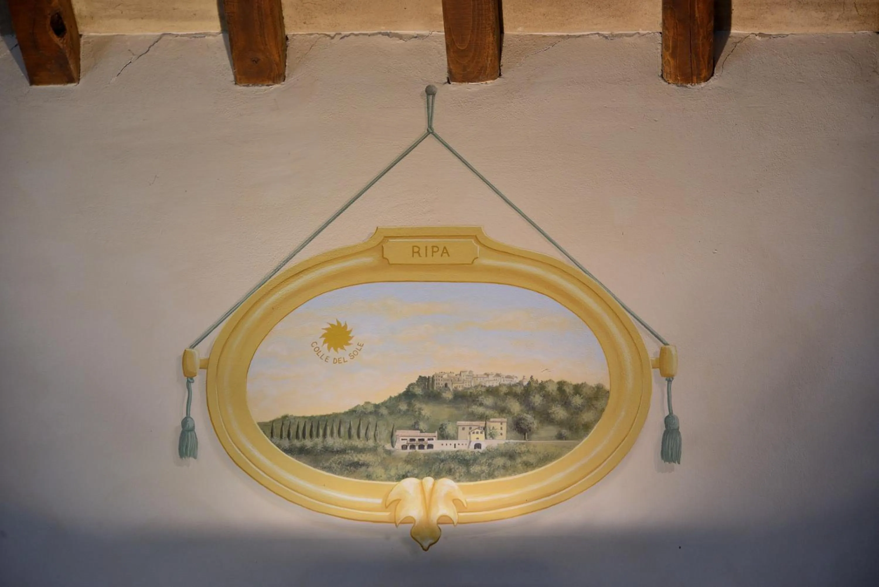 Decorative detail in Ripa Relais Colle Del Sole