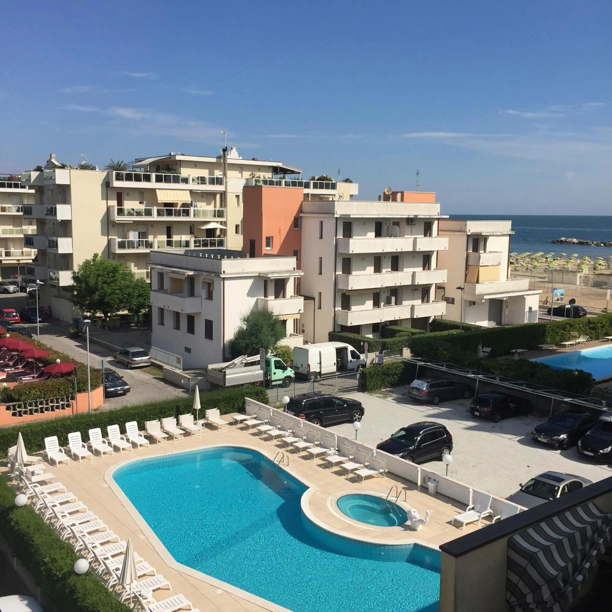 Property building in Park Hotel Serena