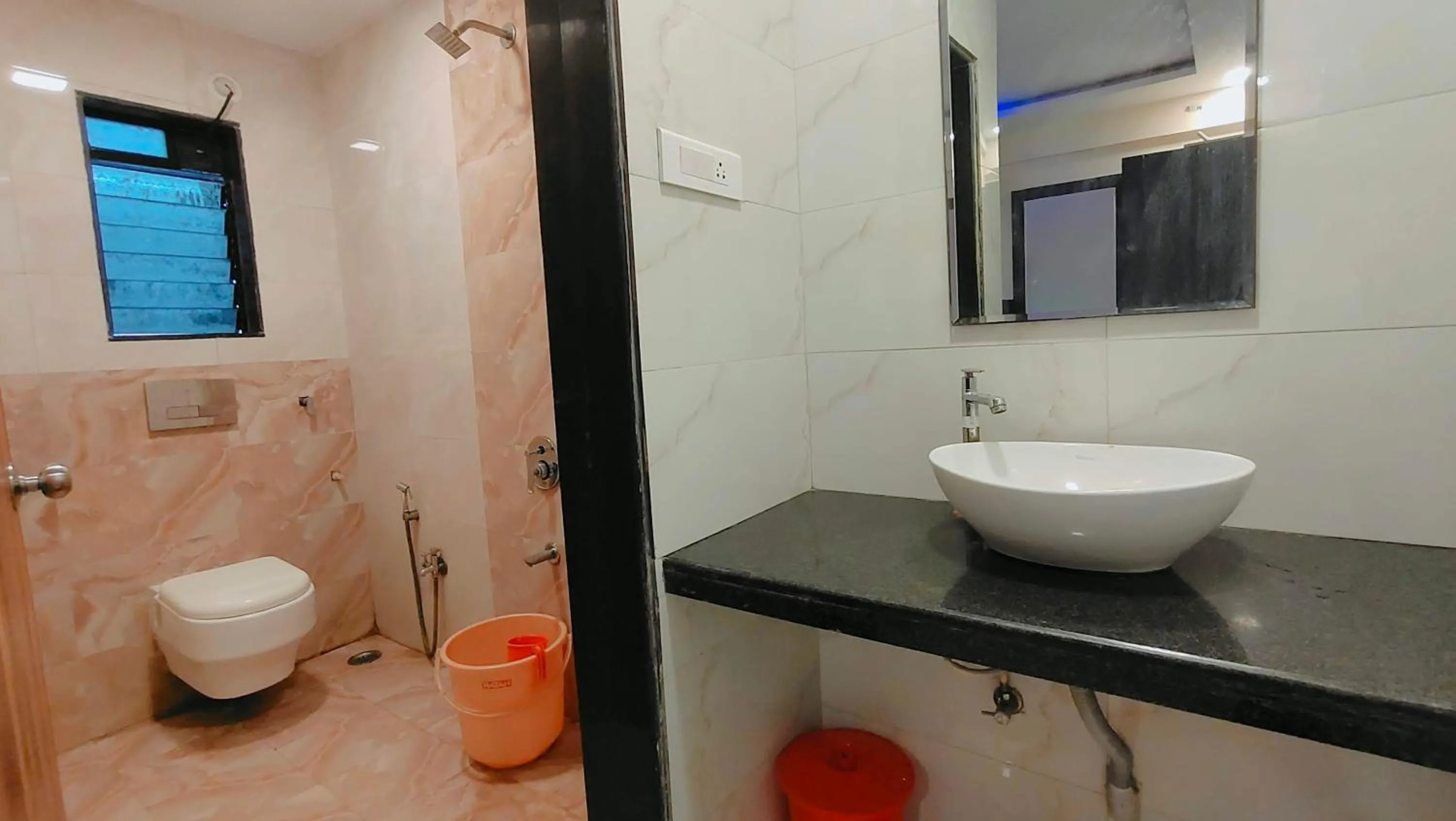 Bathroom in Hotel Mari Aai Residency