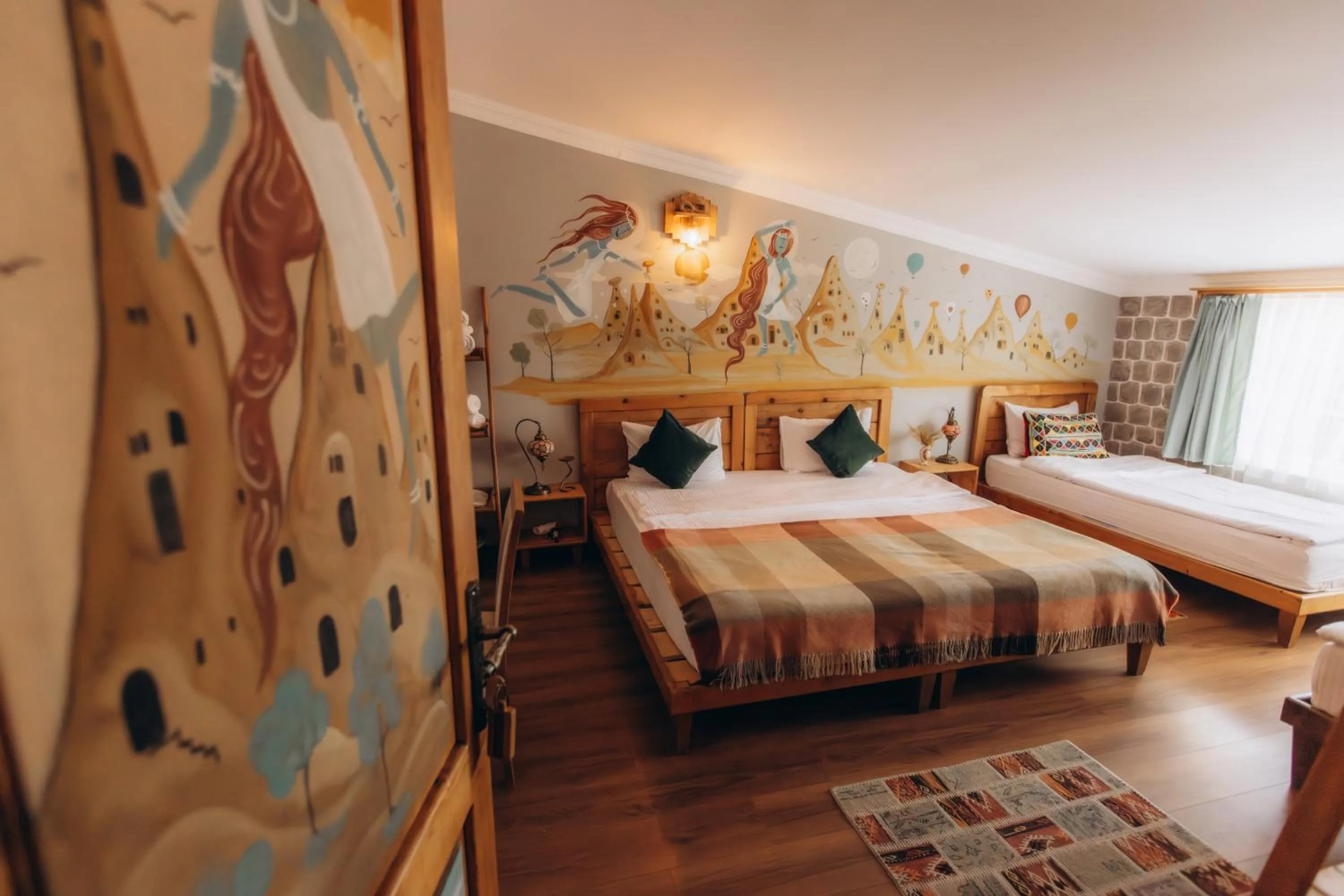 Photo of the whole room, Bed in Alphan Cappadocia