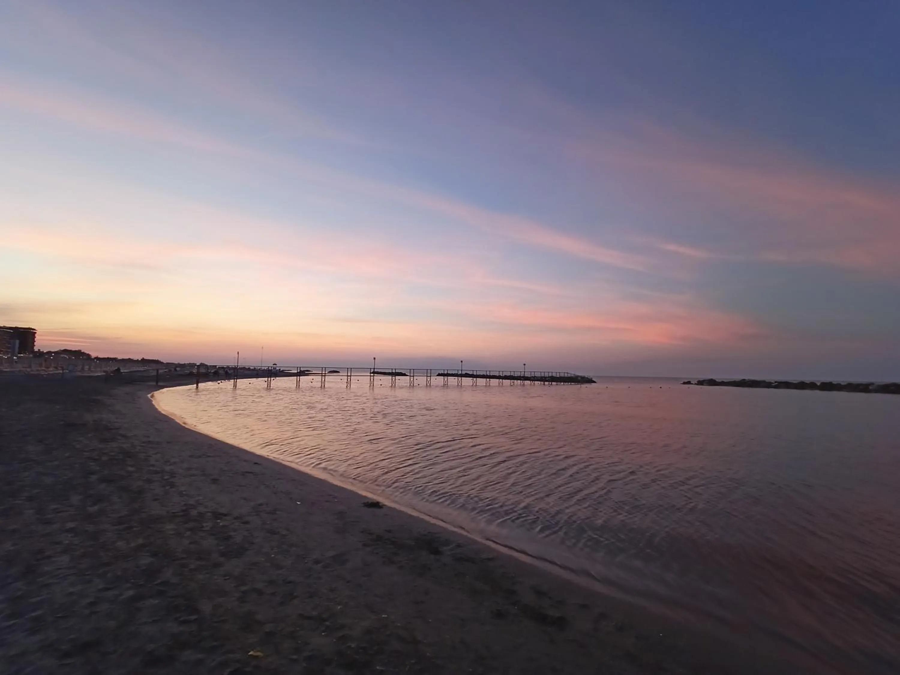 Beach in Hotel Ascot Riccione