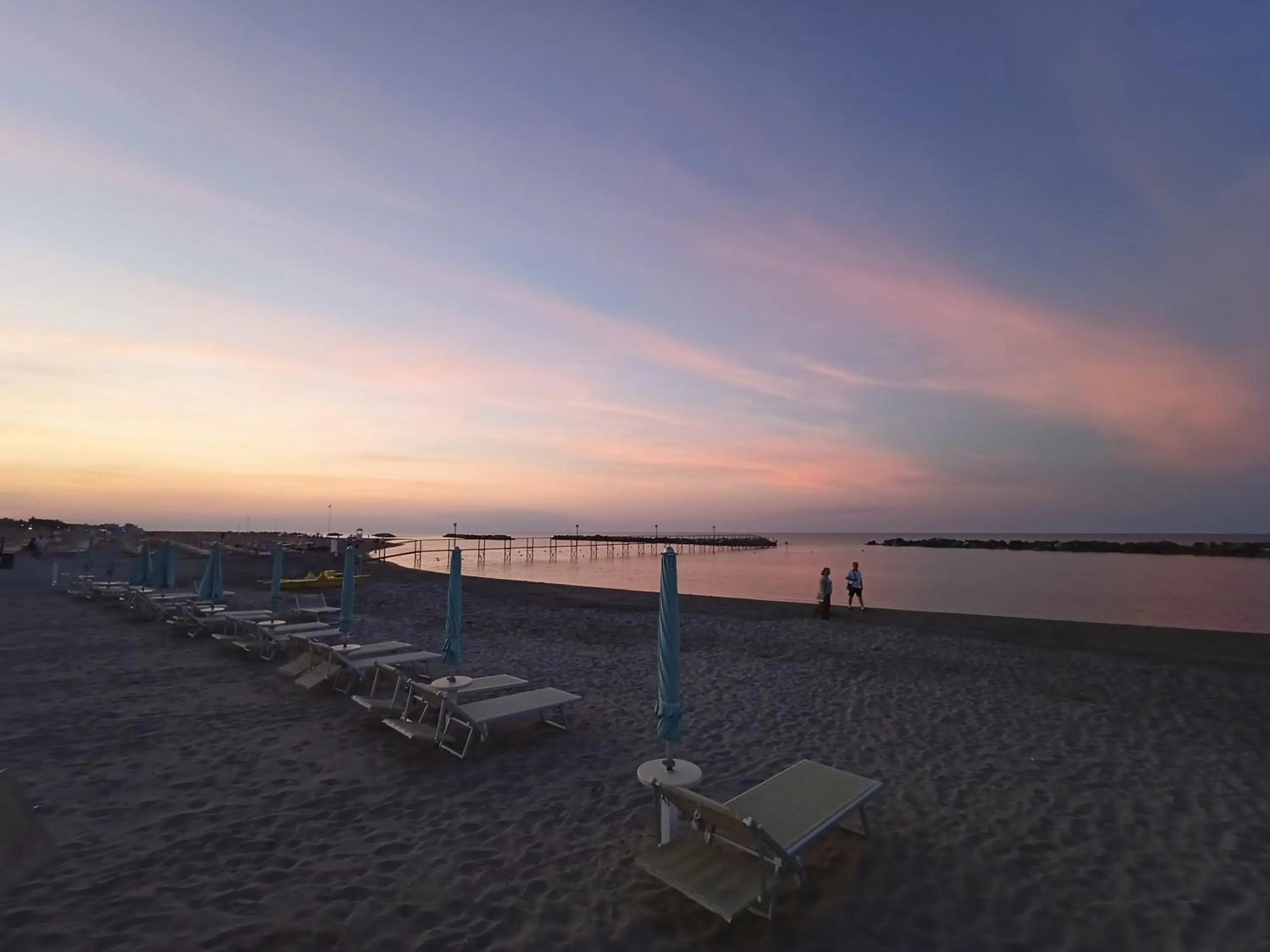 Beach in Hotel Ascot Riccione