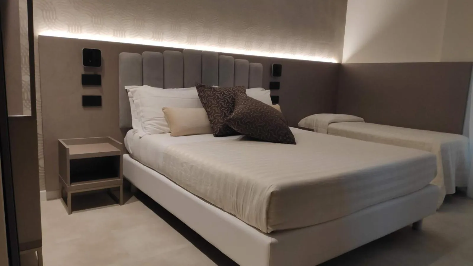 Bedroom, Bed in Hotel Ascot Riccione