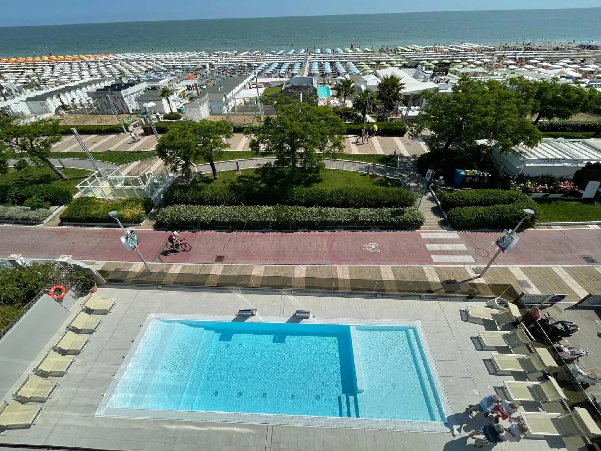 Natural landscape in Hotel Ascot Riccione