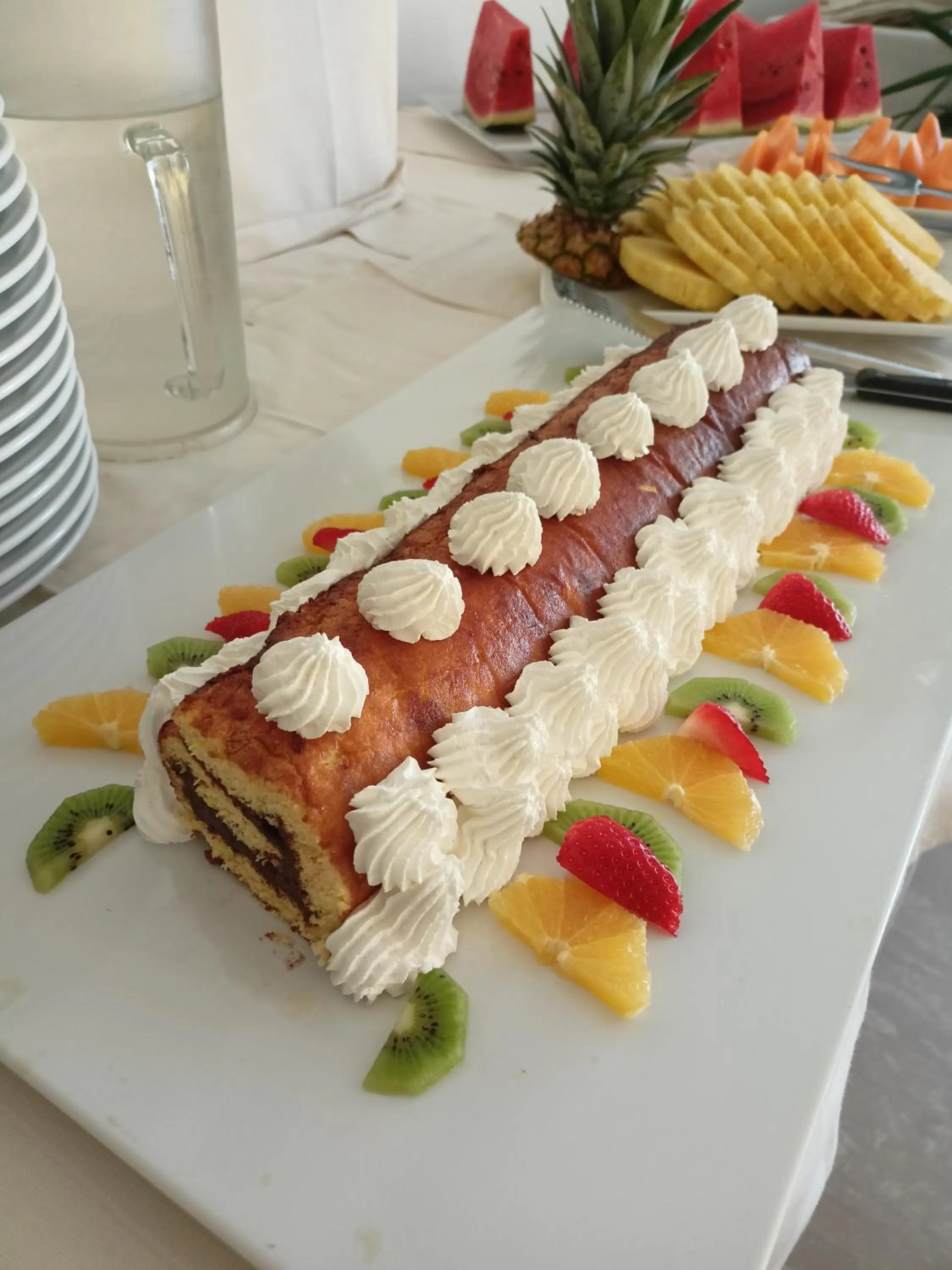 Food in Hotel Ascot Riccione