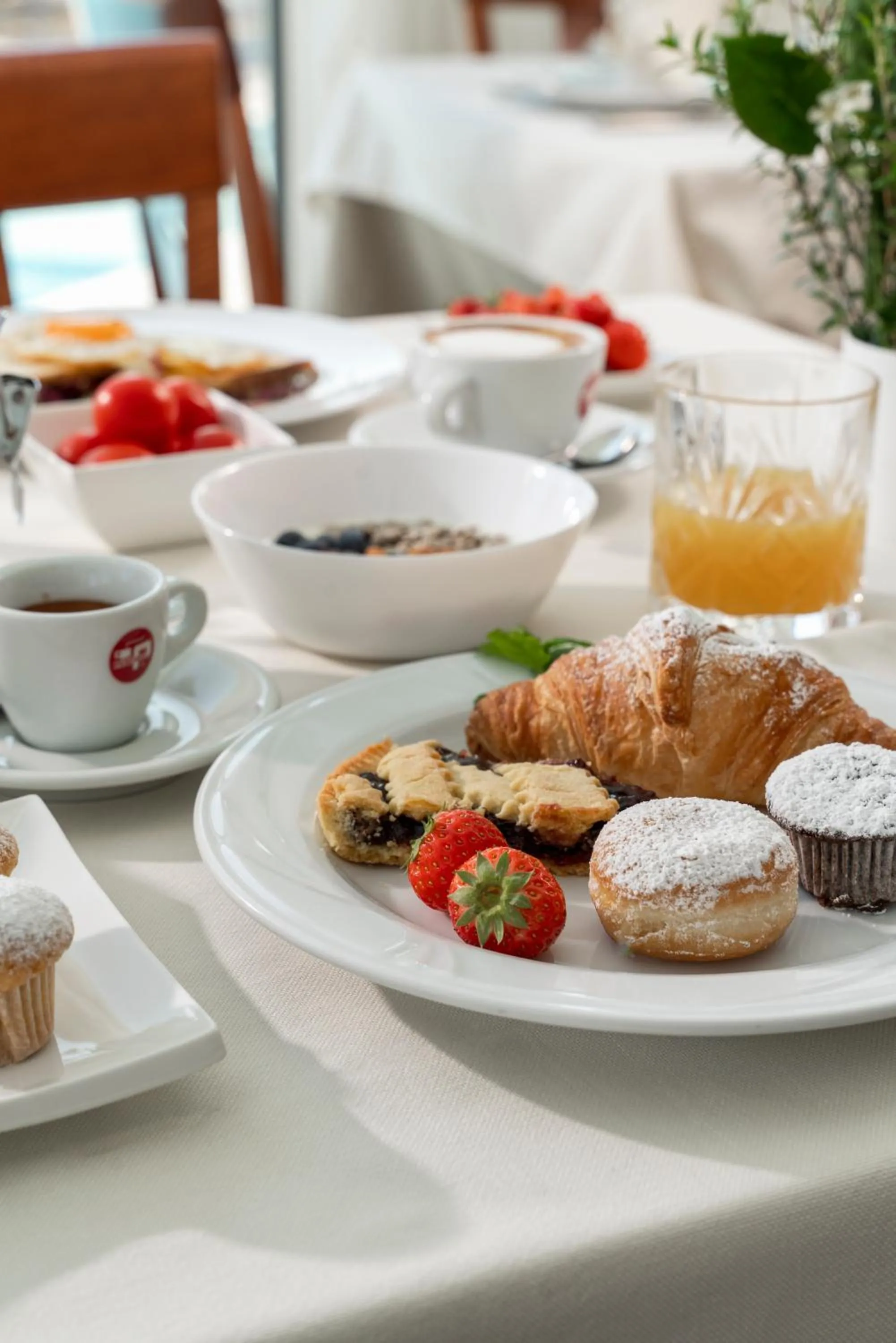 Food and drinks in Hotel Ascot Riccione