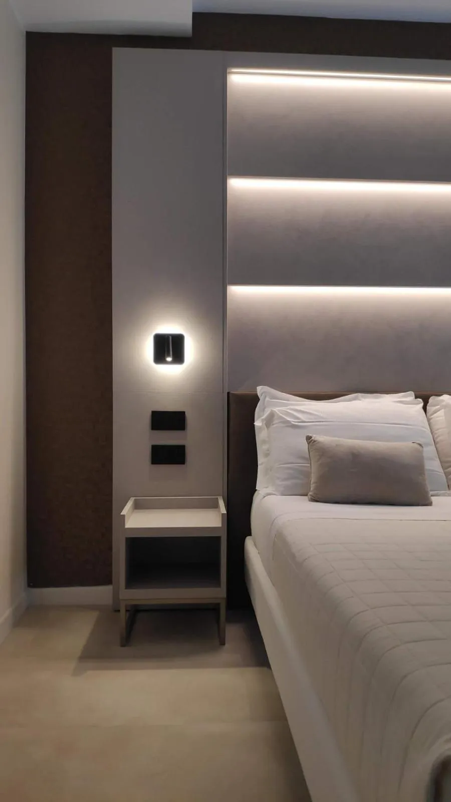 Bed in Hotel Ascot Riccione